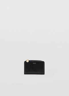 Mini-bead small purse — Black 1