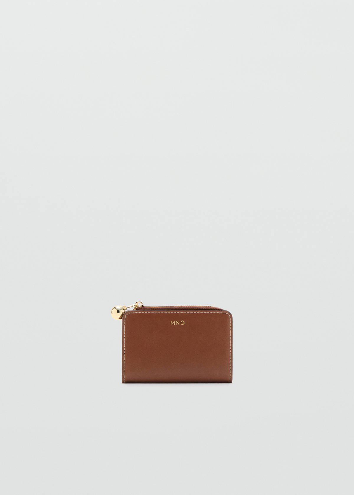 Mini-bead small purse — Leather