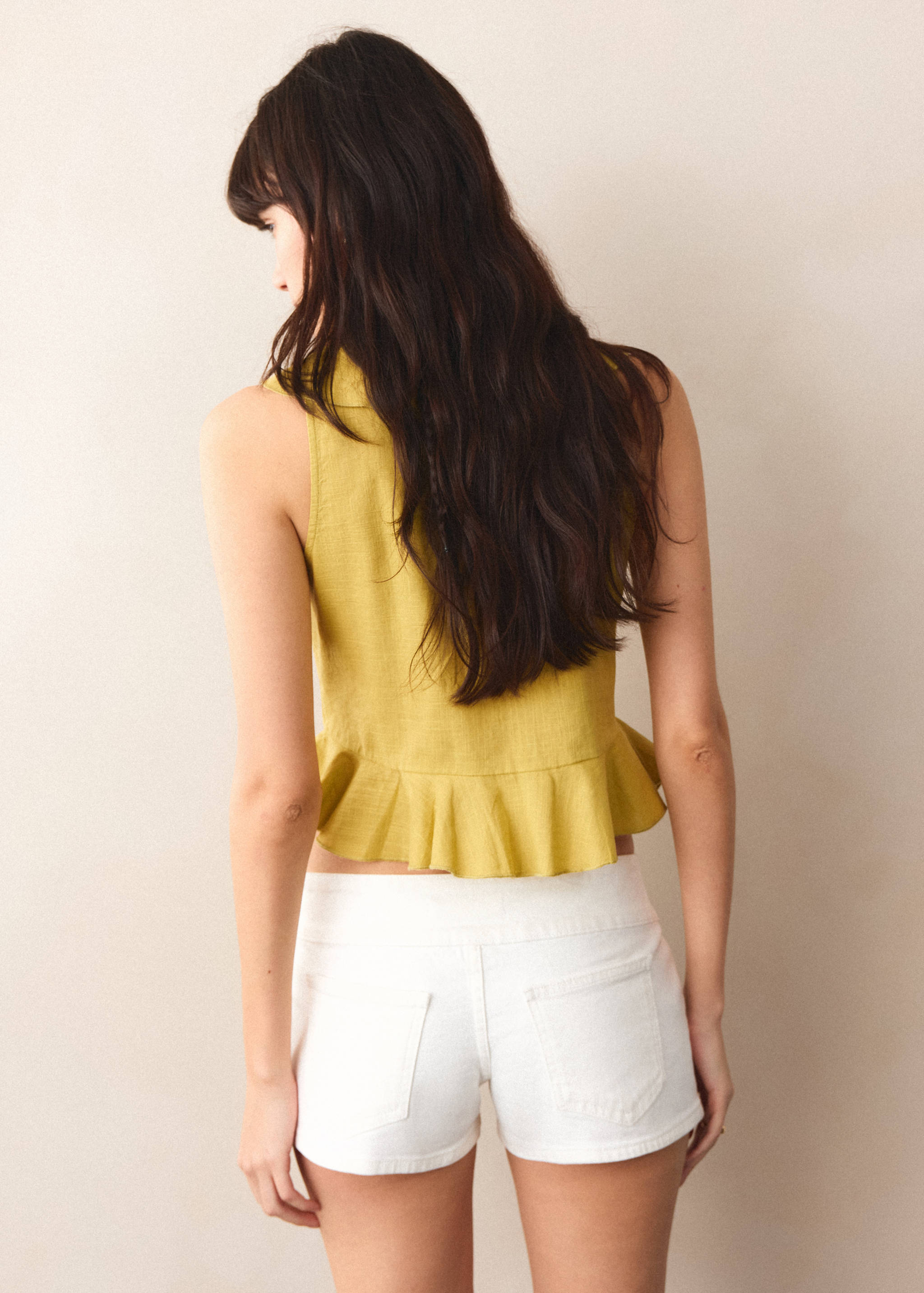 Minishorts tatxes - Revers de l'article