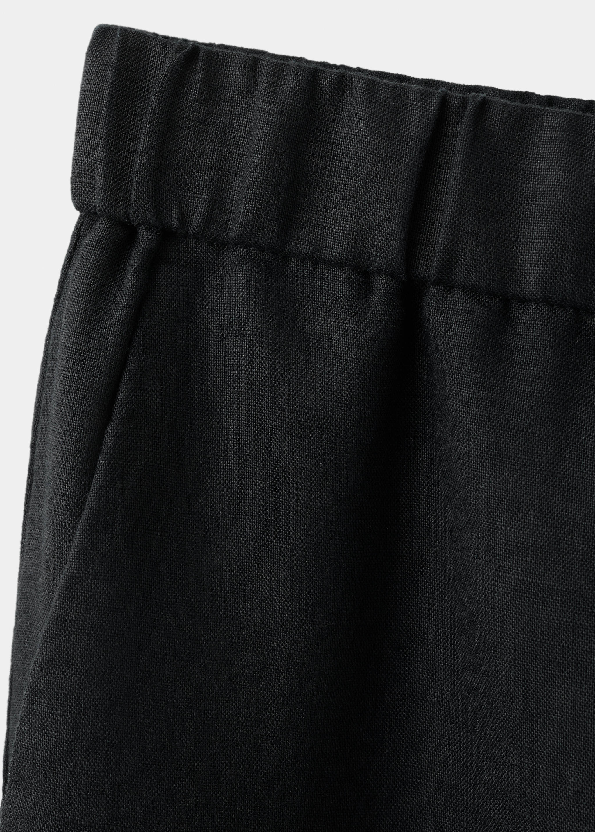 Linen trousers with buttons - Details of the article 8