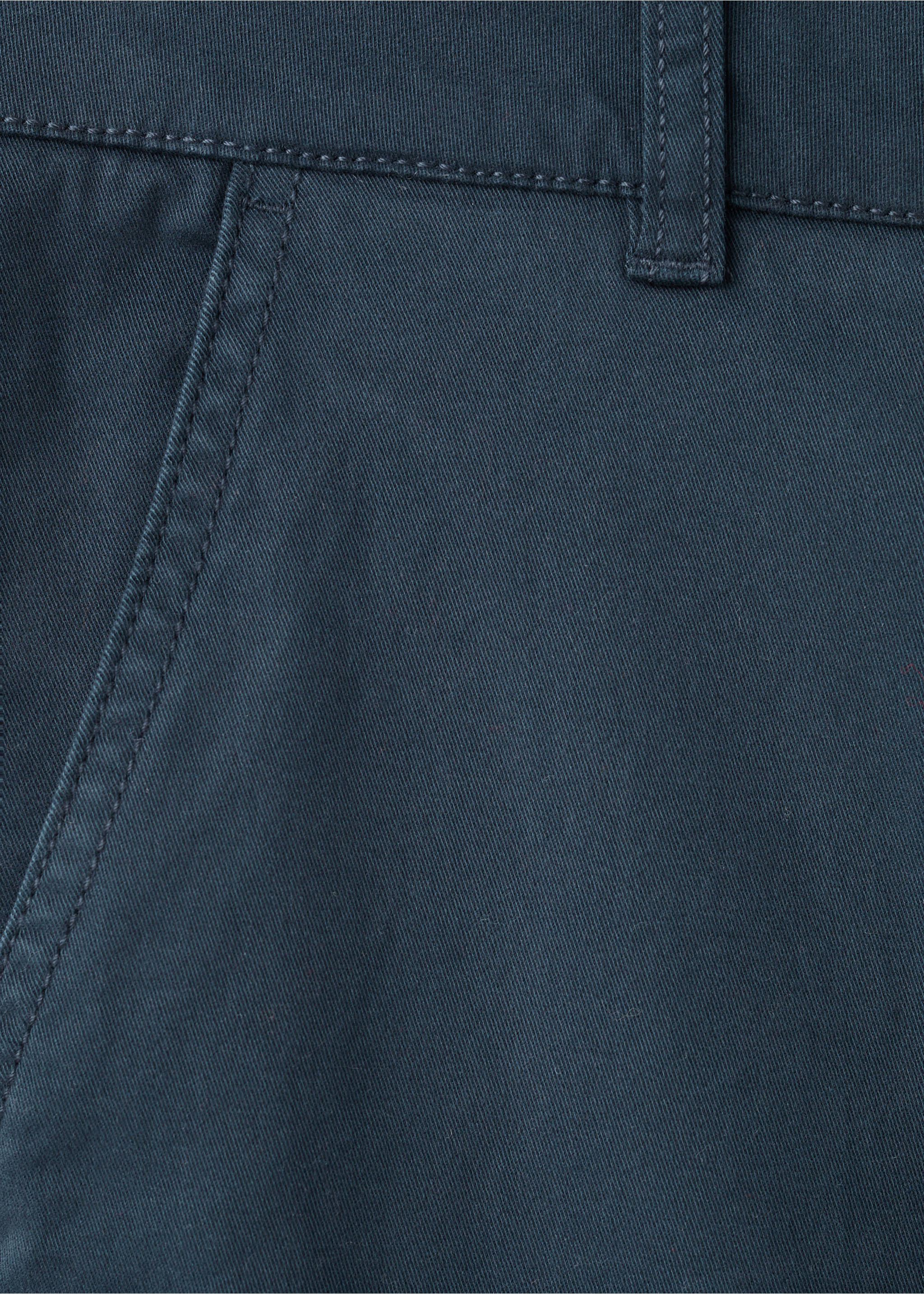 Unifarbene Chino-Hose - Detail des Artikels 8, Marineblau. Ref: 27091511-00.