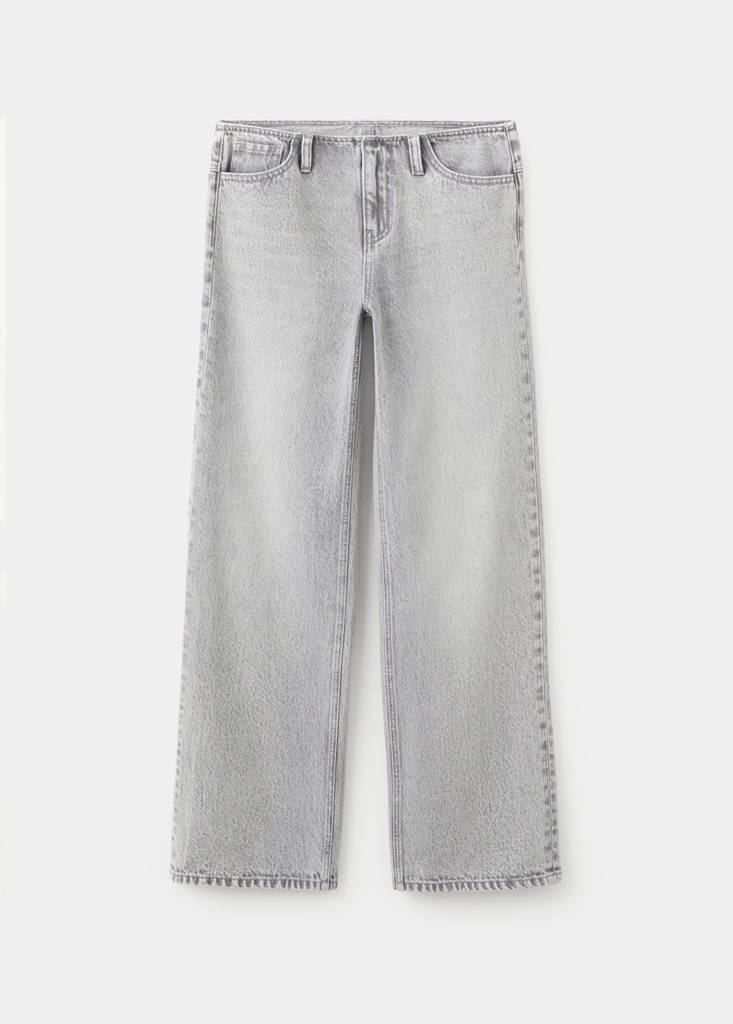 Low waist jeans — Denim Grey