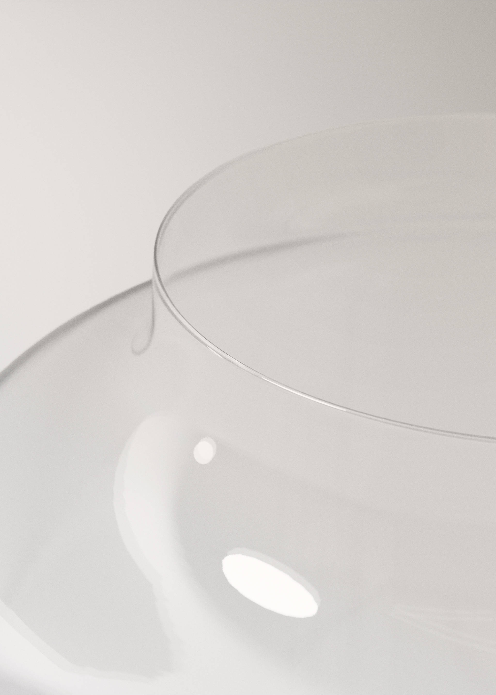 Mały wazon ze szkła - Szczegóły artykułu 1, Lodowy szary. Ref: 27091518-00.