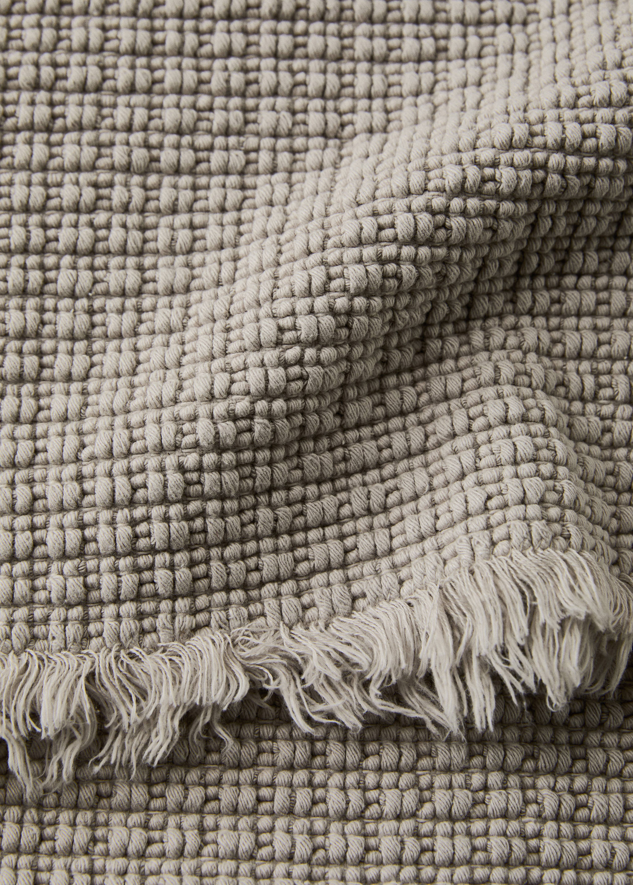 Cotton waffle bath rug - Details of the article 1