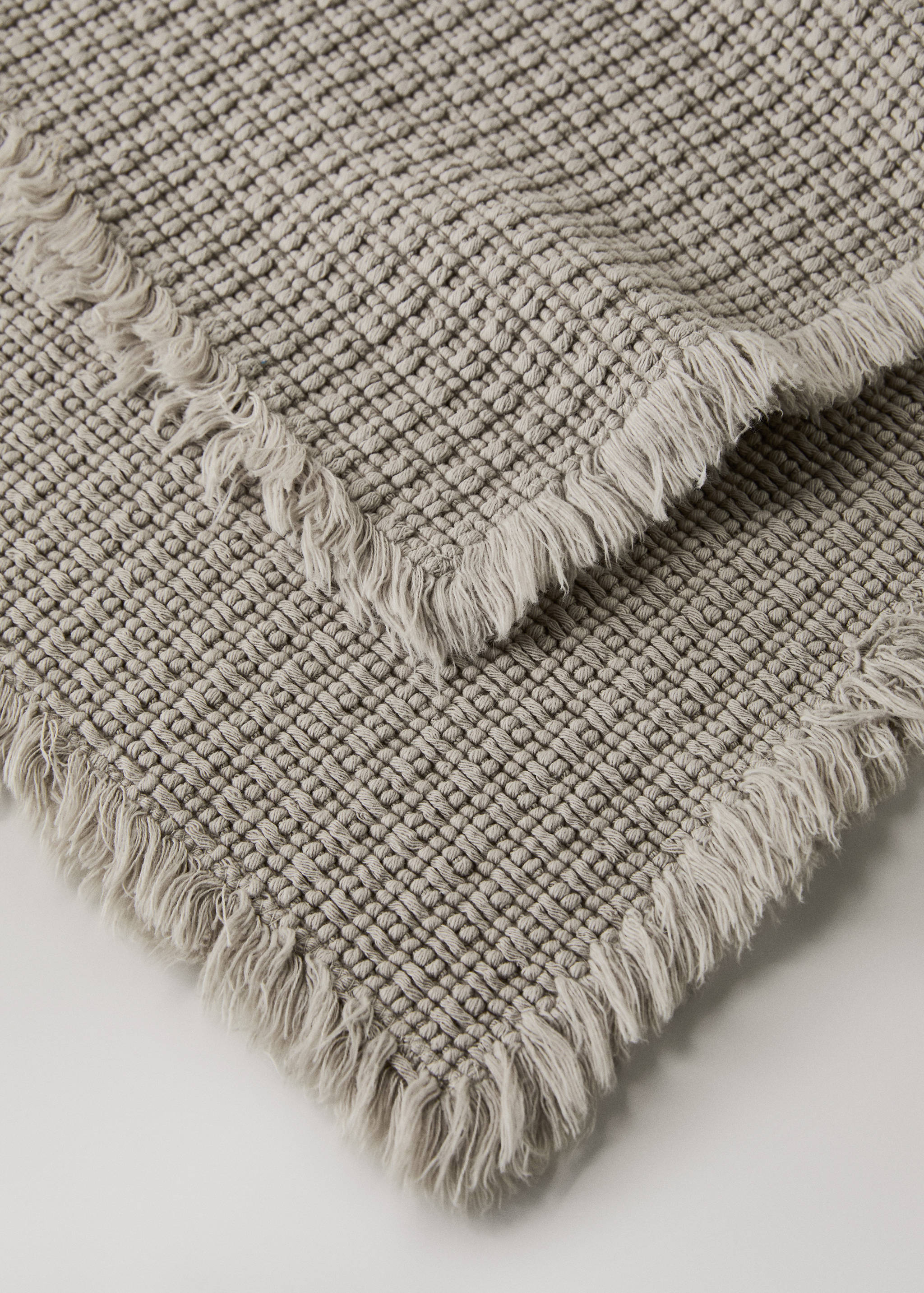 Cotton waffle bath rug - Details of the article 2