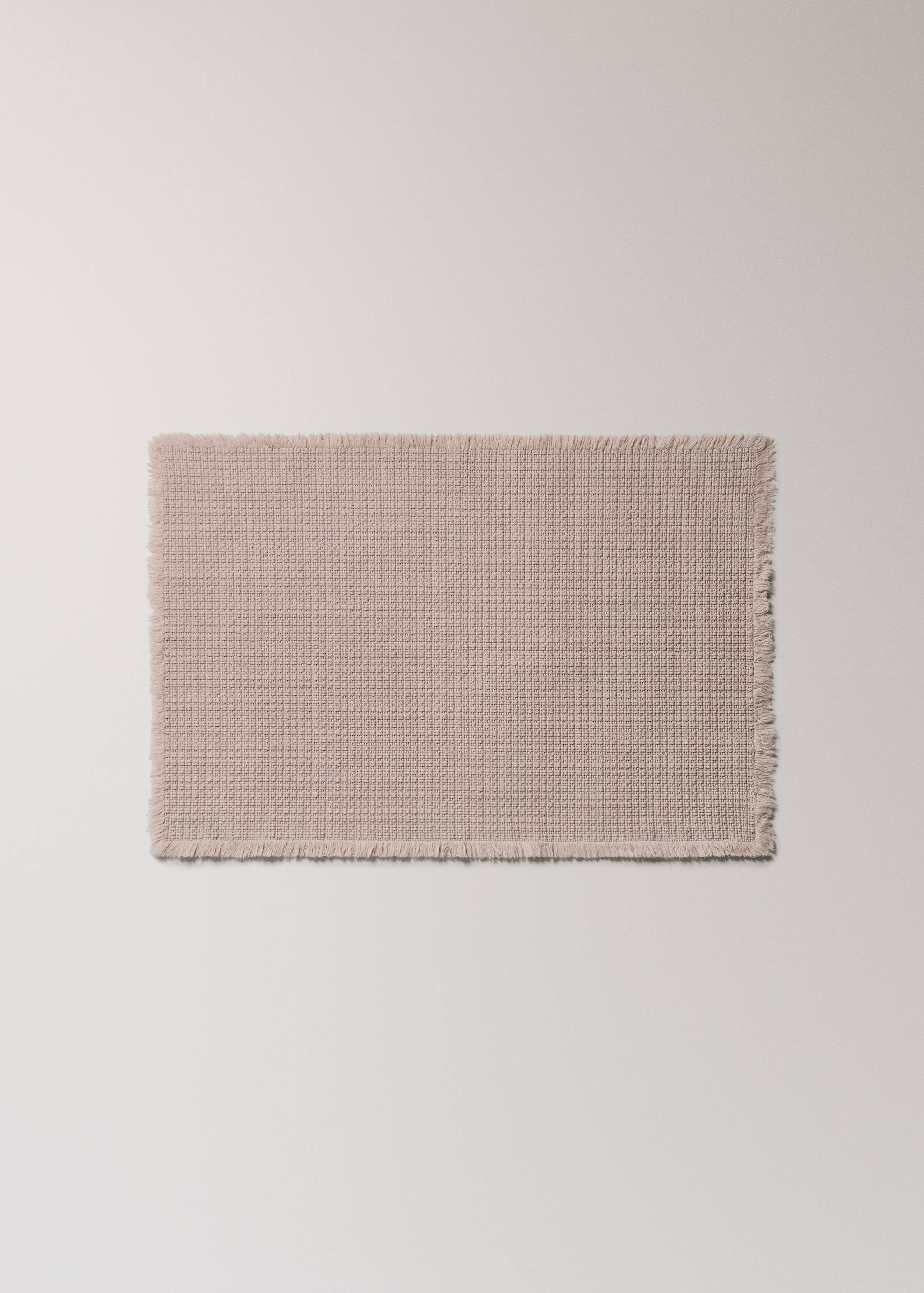 Cotton waffle bath rug - Article without model