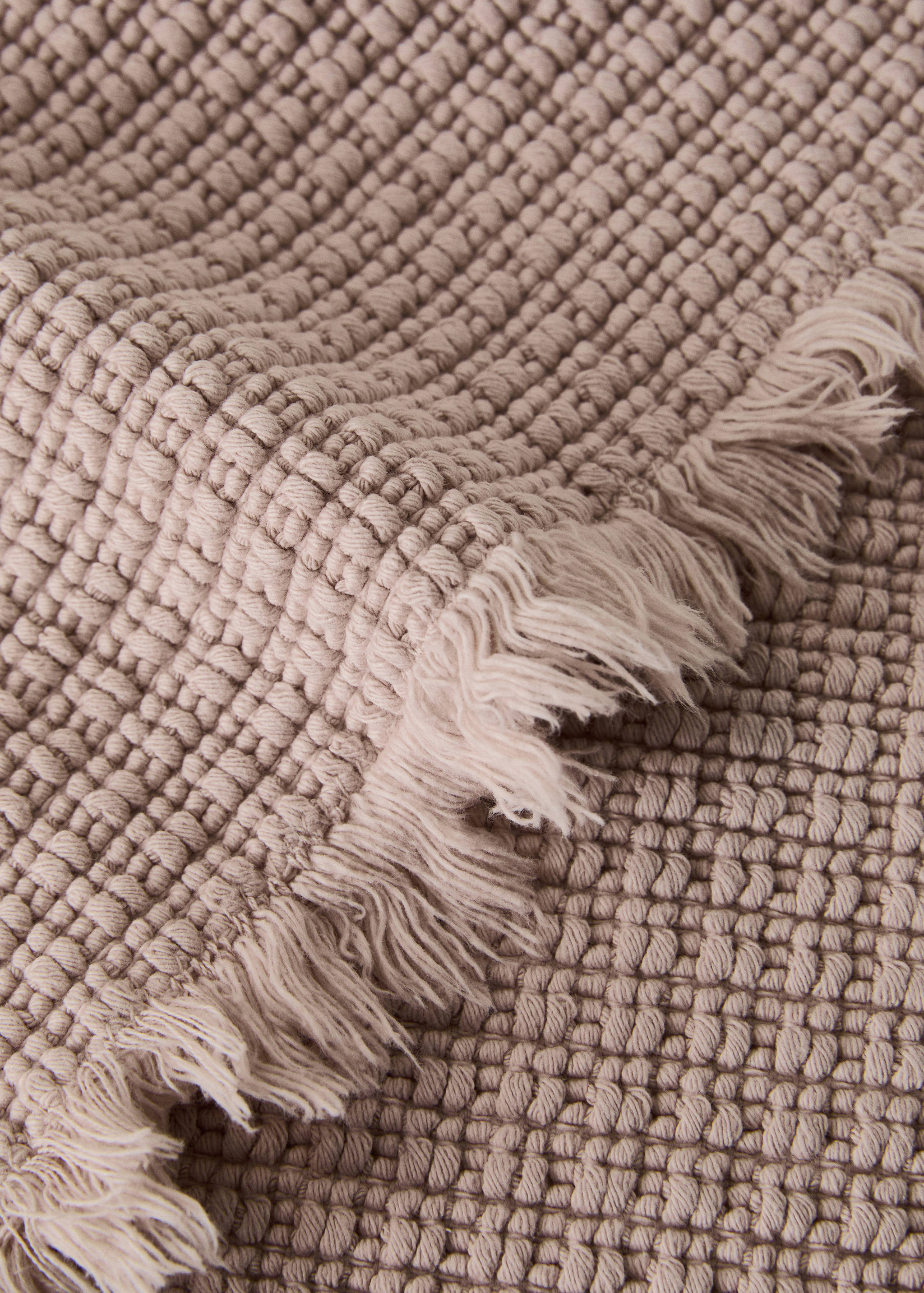 Cotton waffle bath rug - Details of the article 1