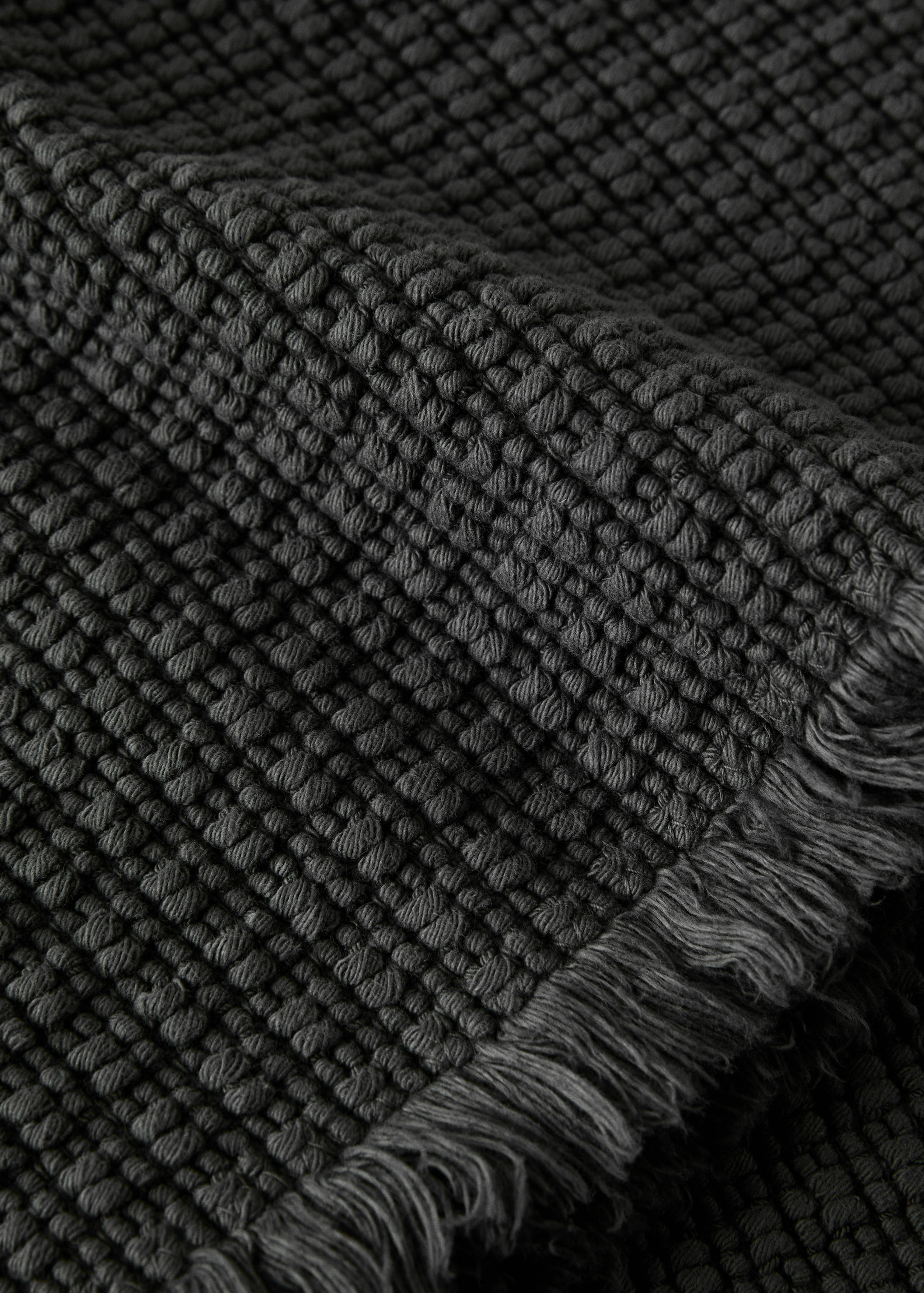 Cotton waffle bath rug - Details of the article 1