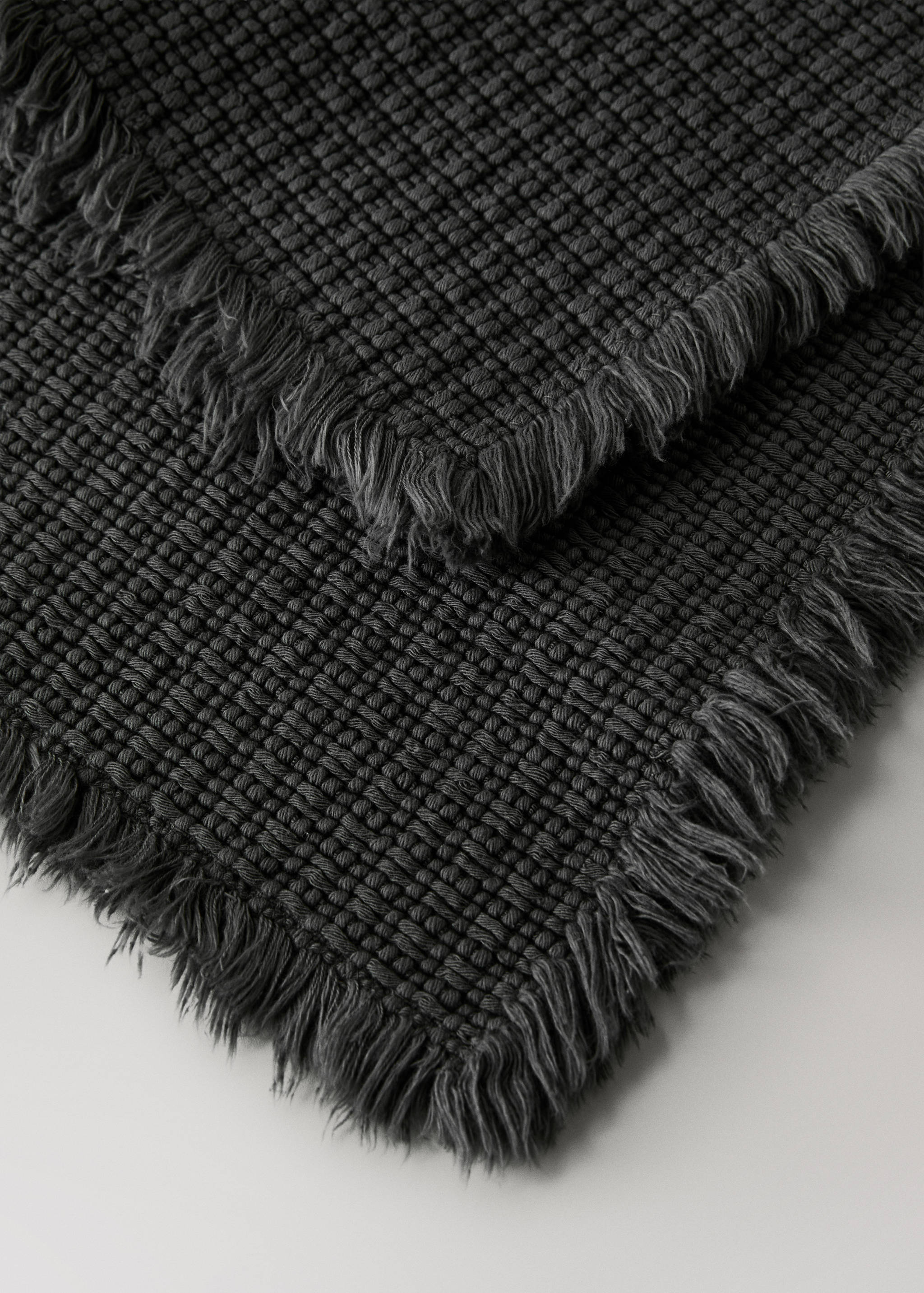 Cotton waffle bath rug - Details of the article 2