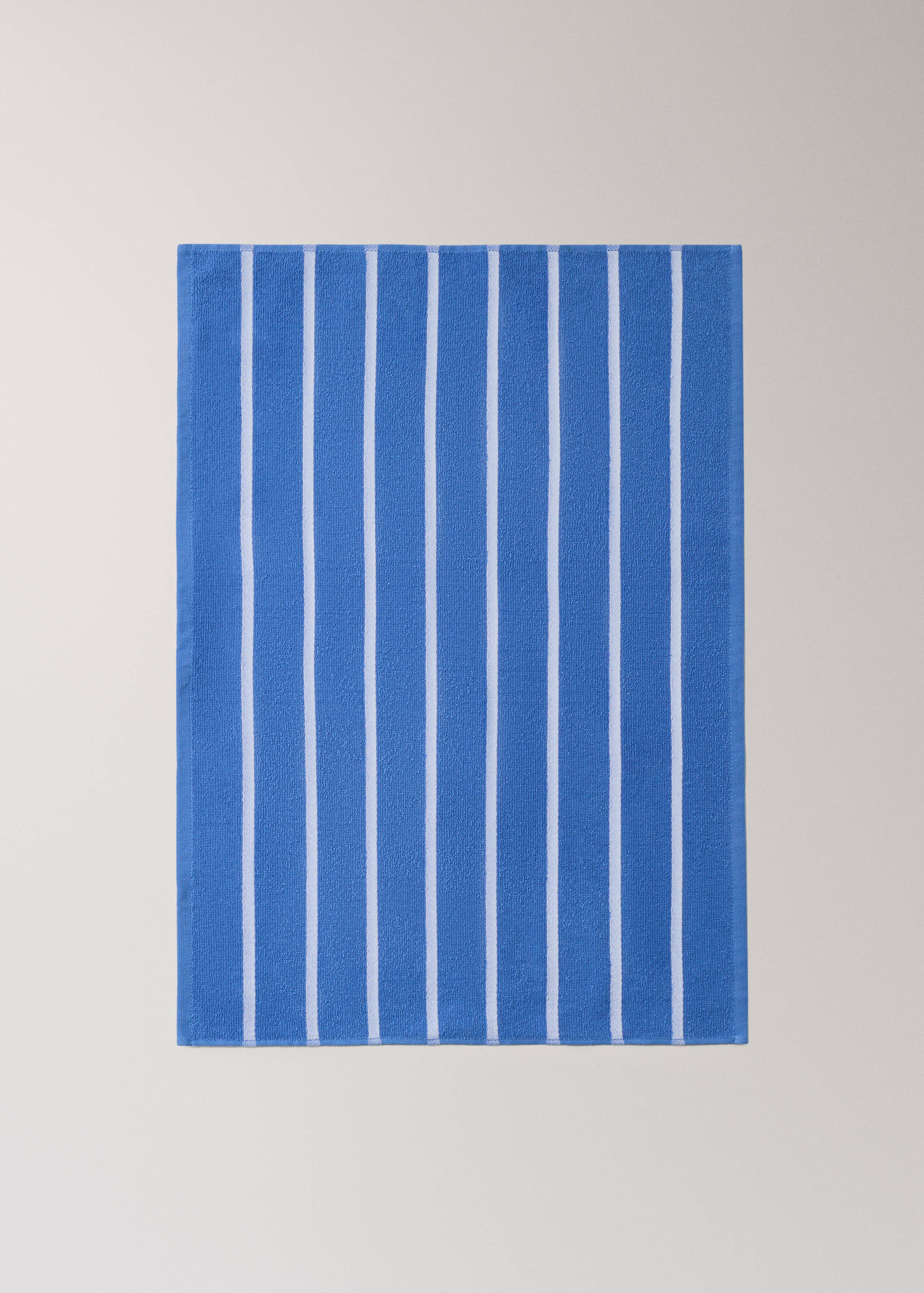 Drap cotó ris ratlles contrast - Detall de l'article 2