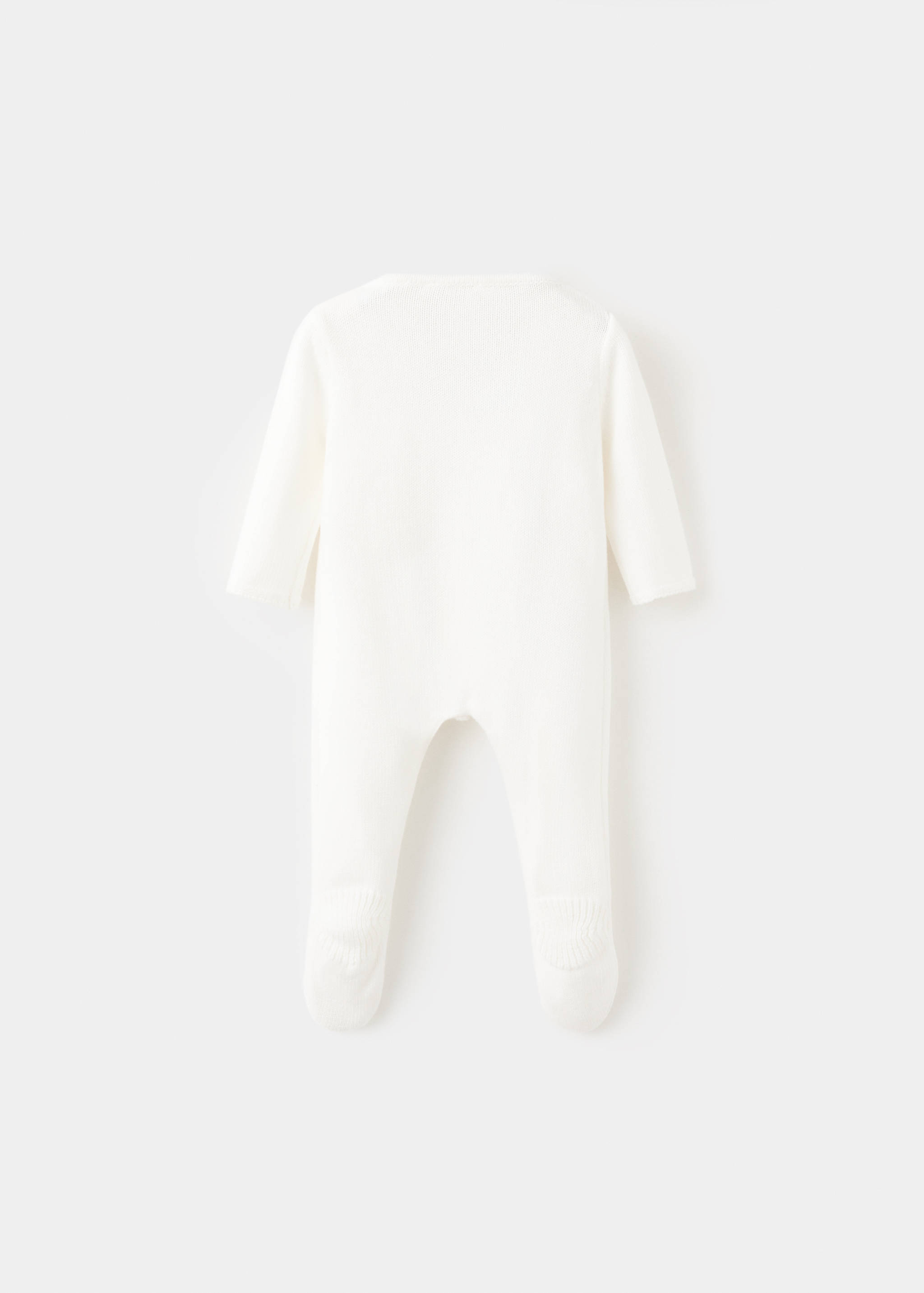 Mono largo cruzado - Reverso del artículo