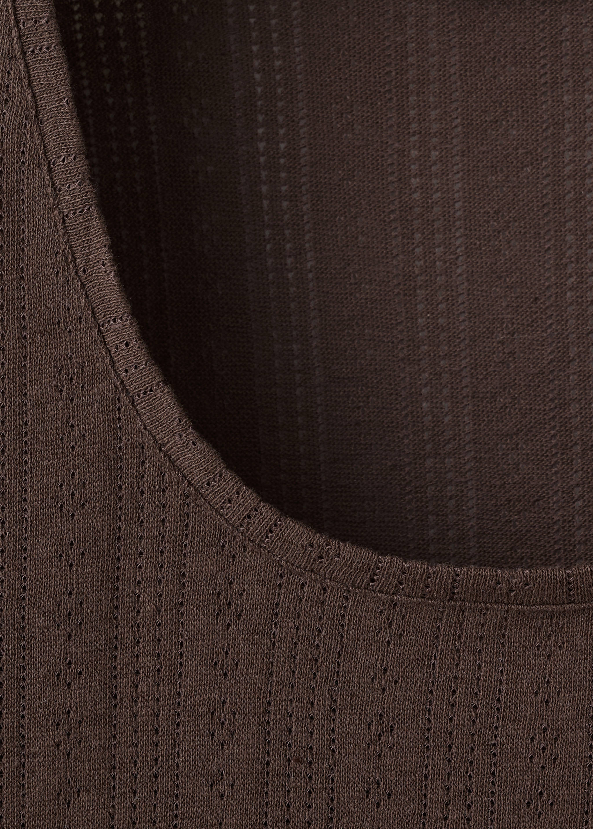 Fine-knit T-shirt - Details of the article 8