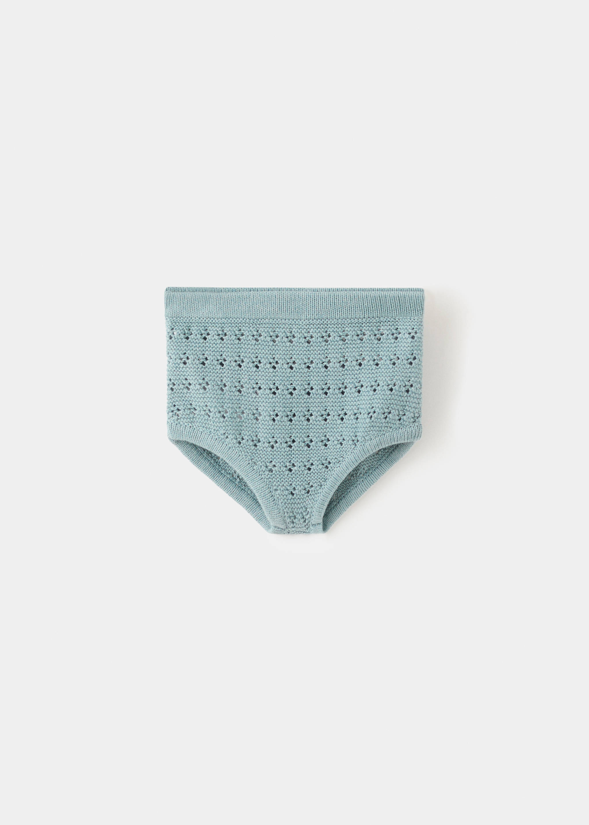 Openwork knit romper - Article without model