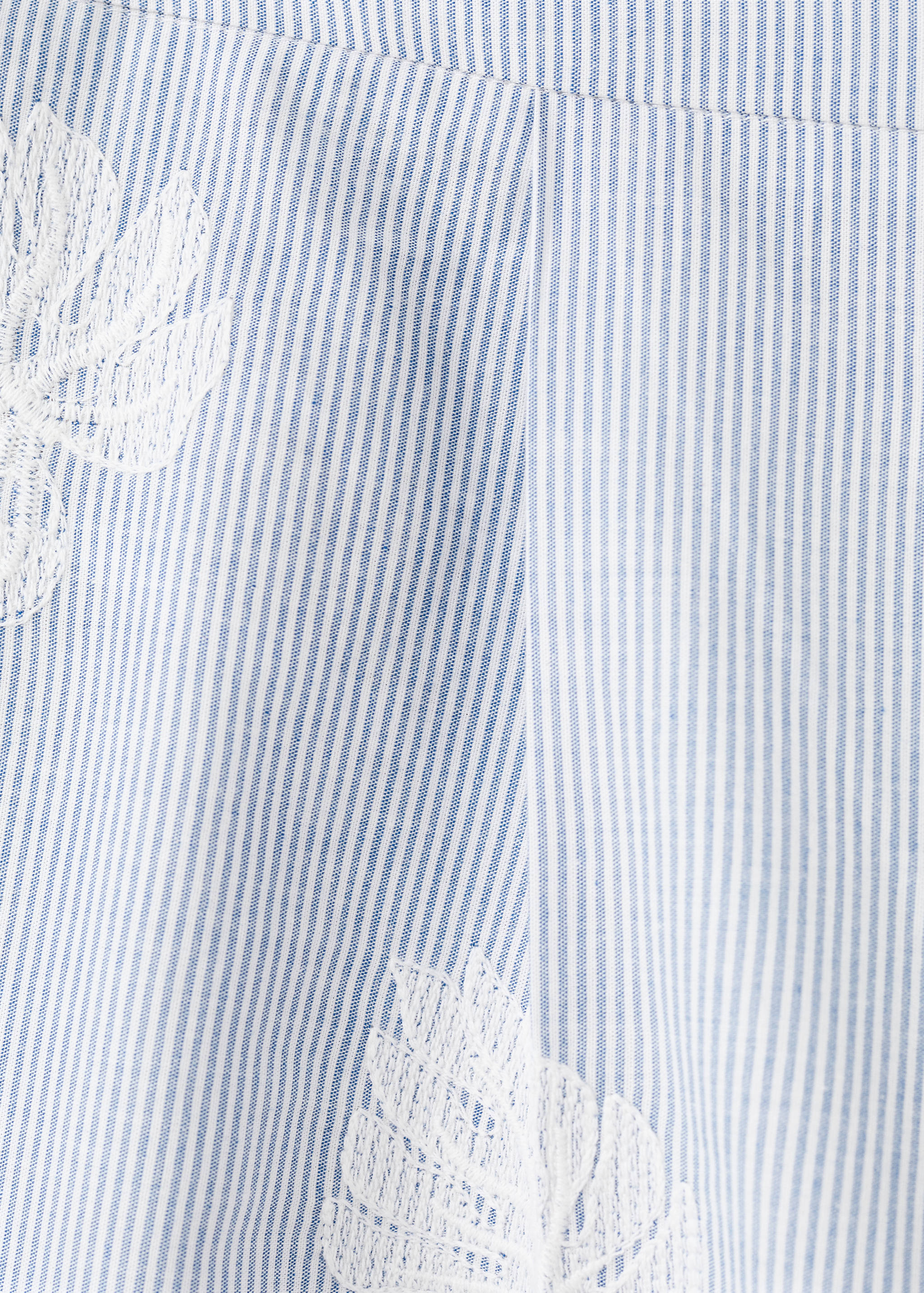 بنطال مخطط مطرز - تفاصيل المنتج 8