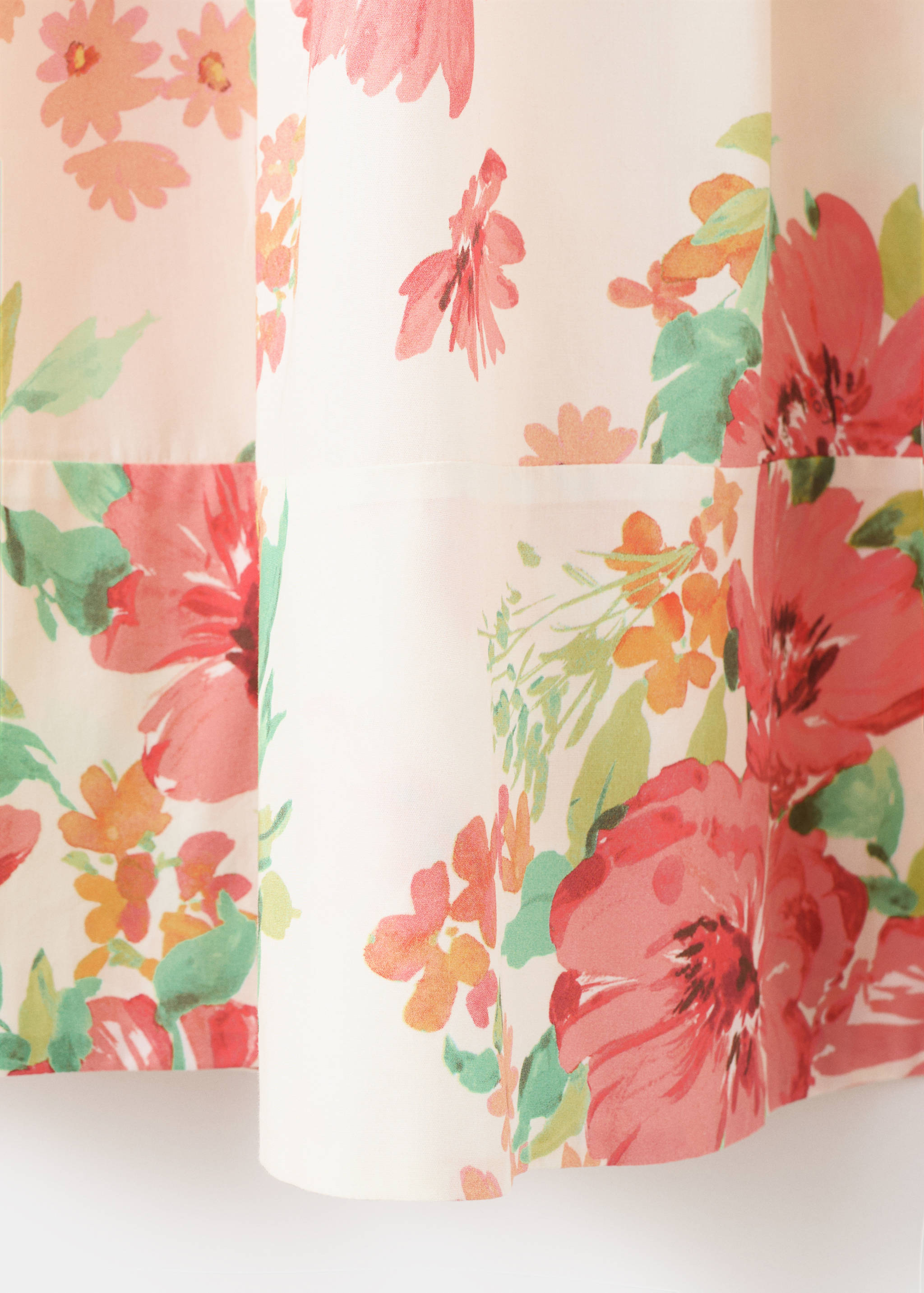 Flowers midi skirt - Details of the article 0