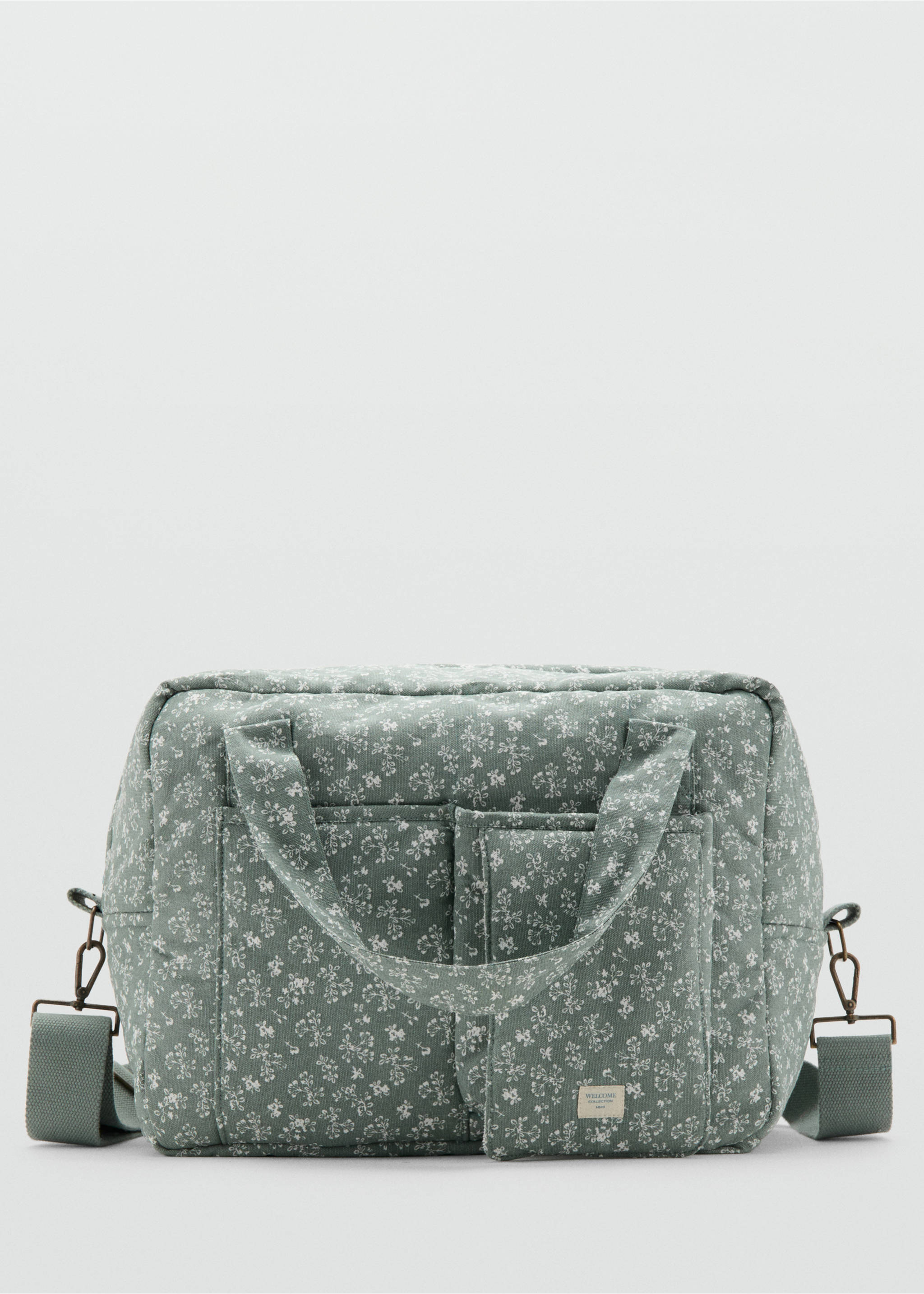 Bolsa maternidad flores - Artículo sin modelo, Verde. Ref: 27092550-00.