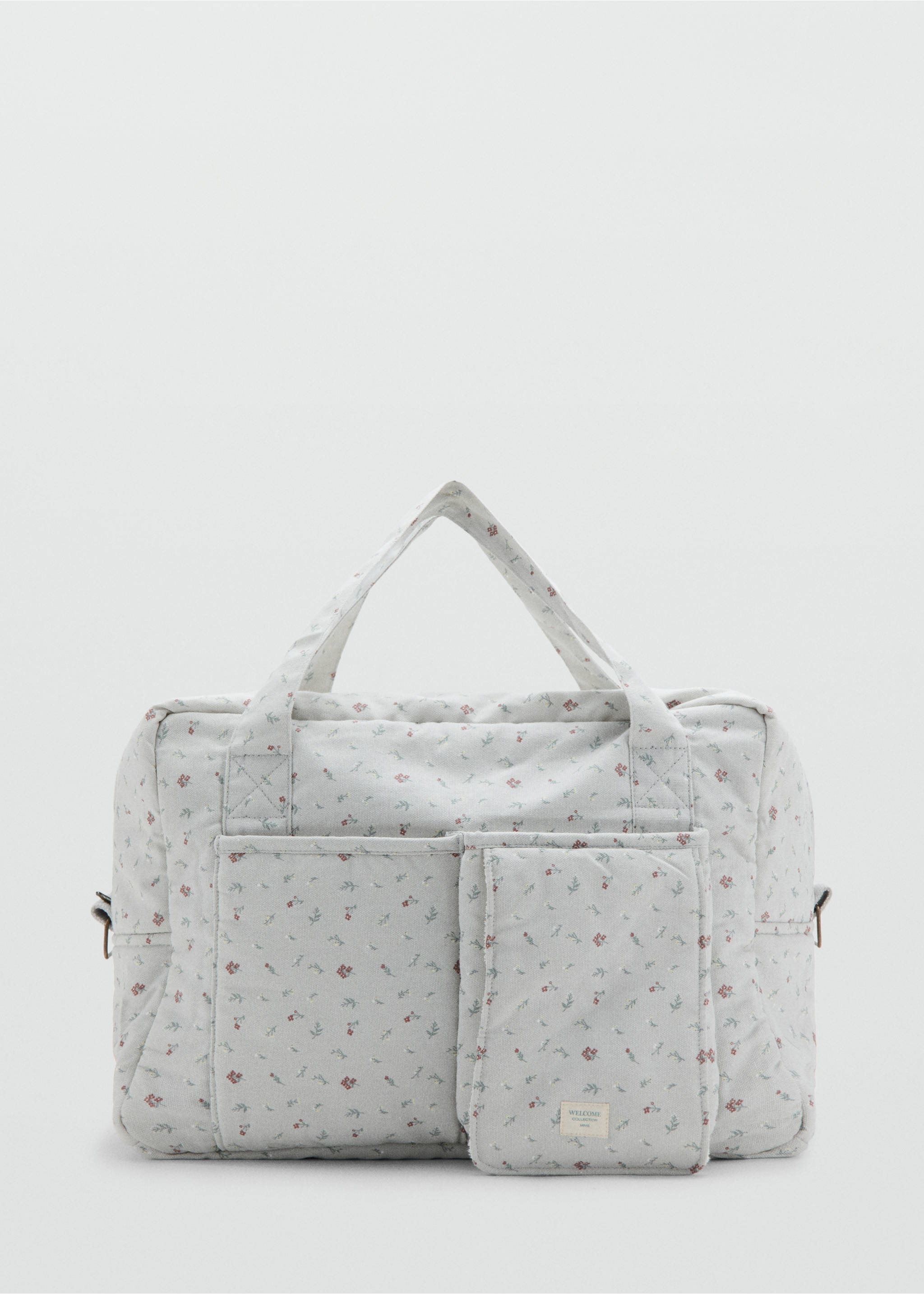 Bolsa maternidad flores - Artículo sin modelo, Gris. Ref: 27092551-00.