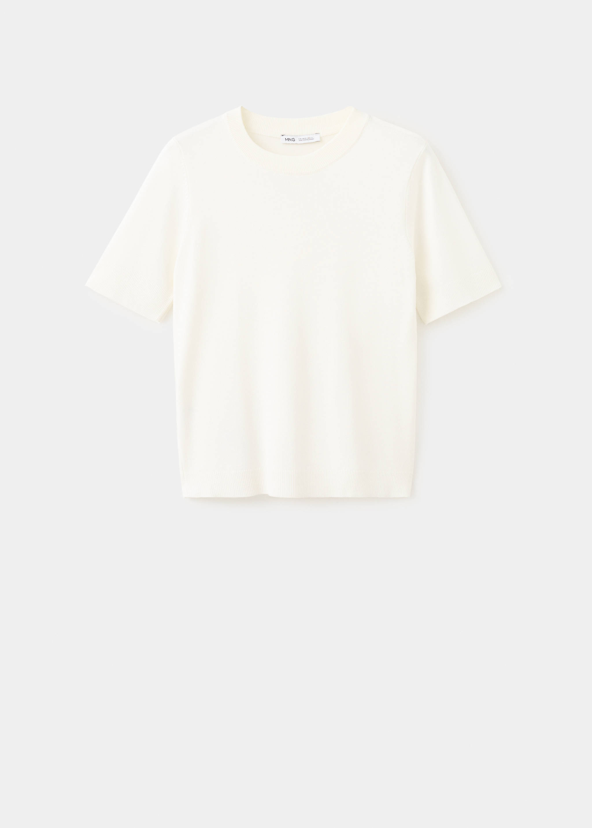 Pull-over maille fine manches courtes - Article sans modèle