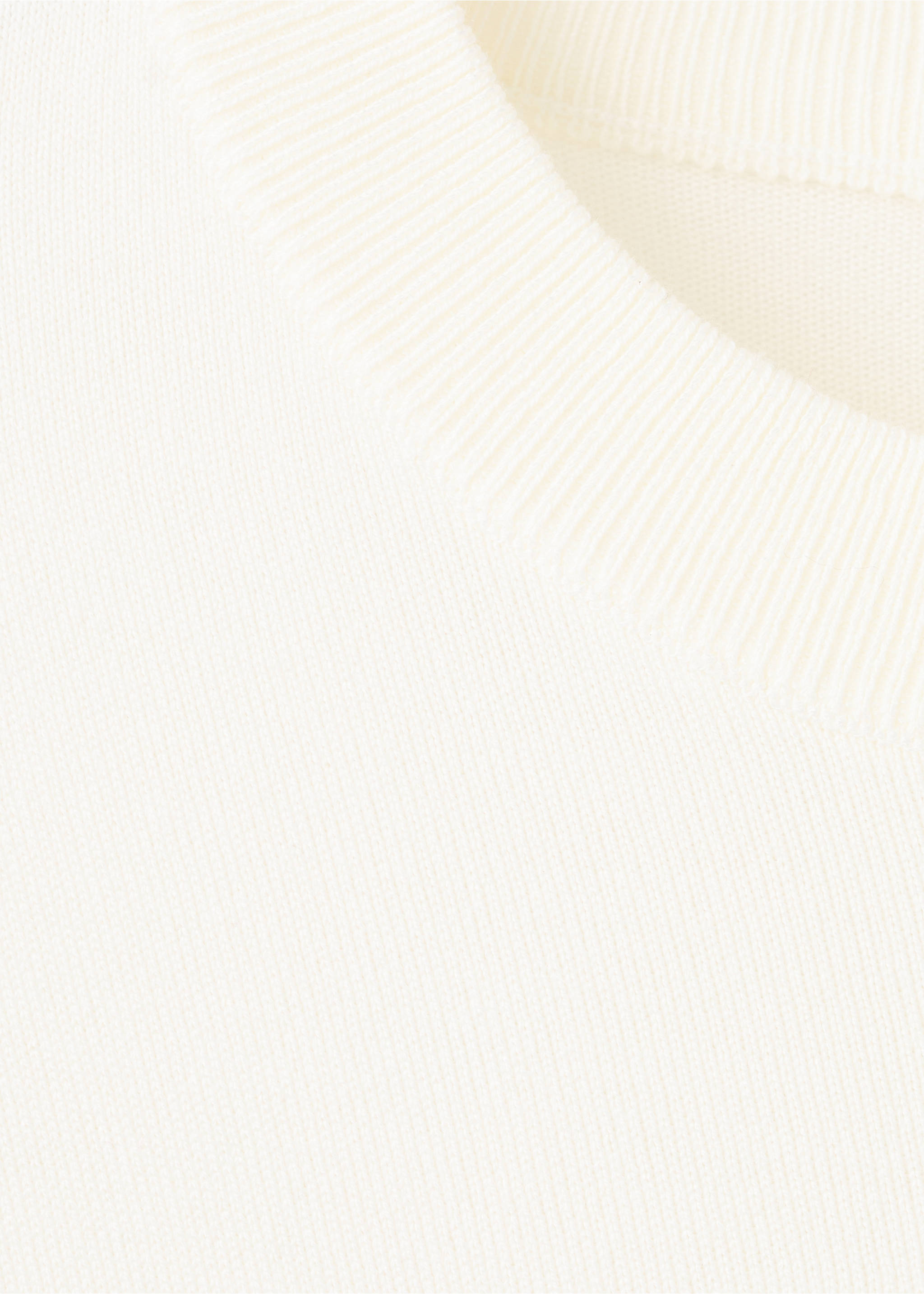 Jersey punto fino manga corta - Detalle del artículo 8, Crudo. Ref: 27092553-00.