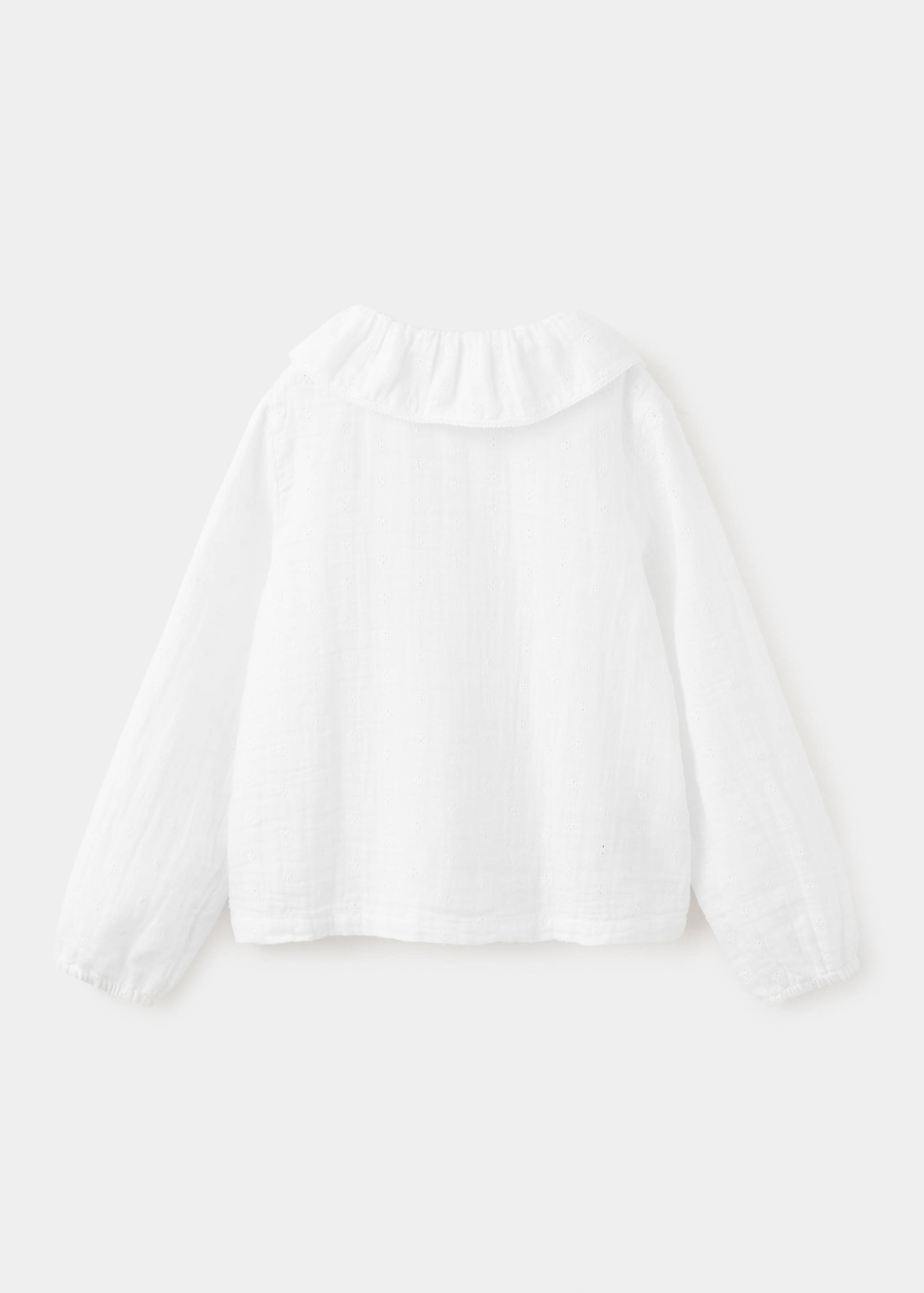 Blusa cuello bebe - Reverso del artículo