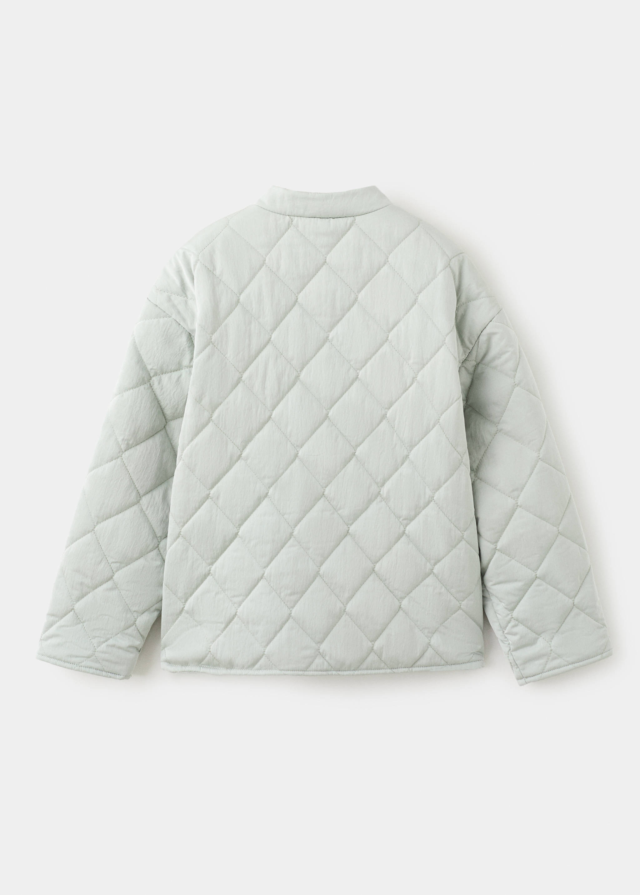 纽扣绗缝外套 - null