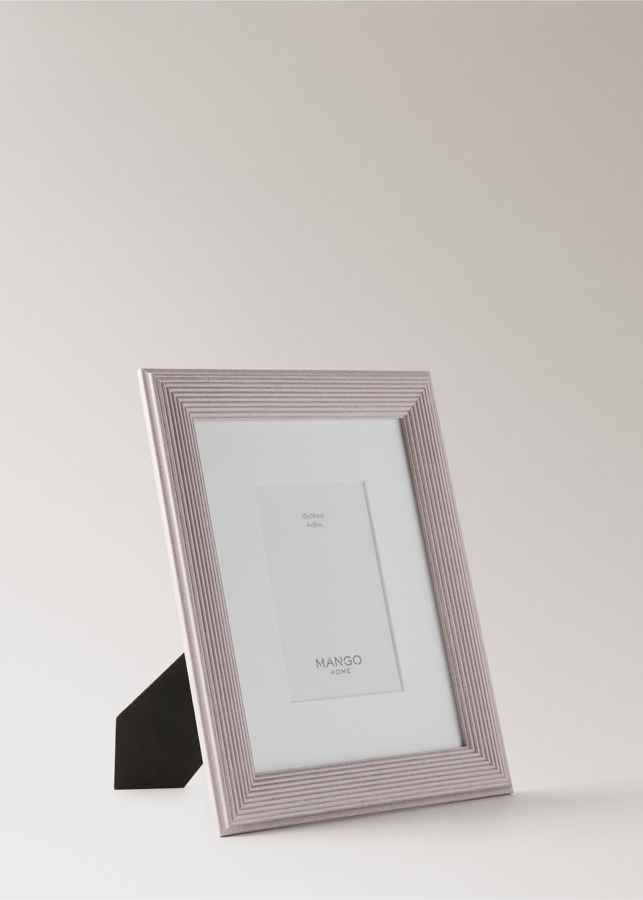 Medium recycled material frame - Details of the article 1, Lilac. Ref: 27092891-00.