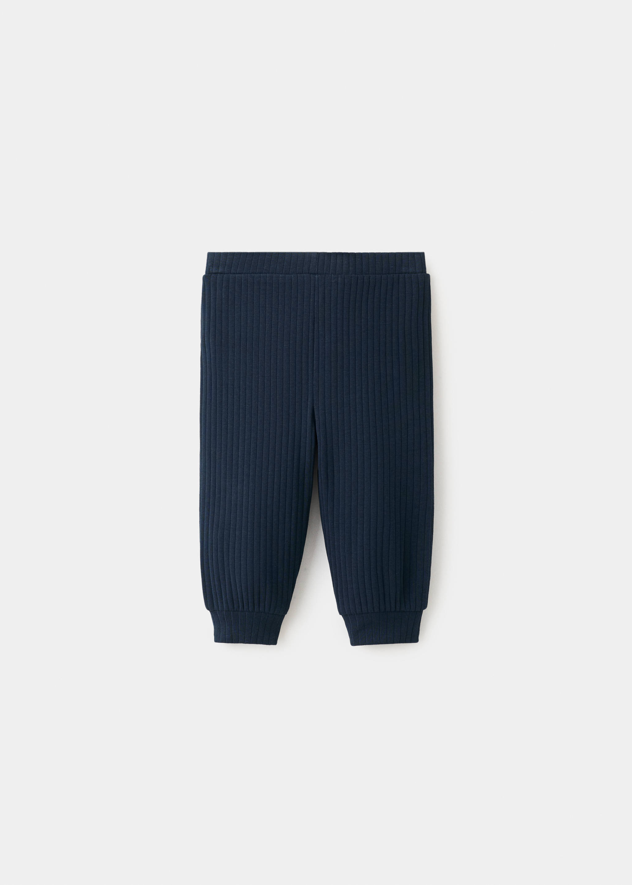 Ribbed jogger design leggings - Reverse of the article