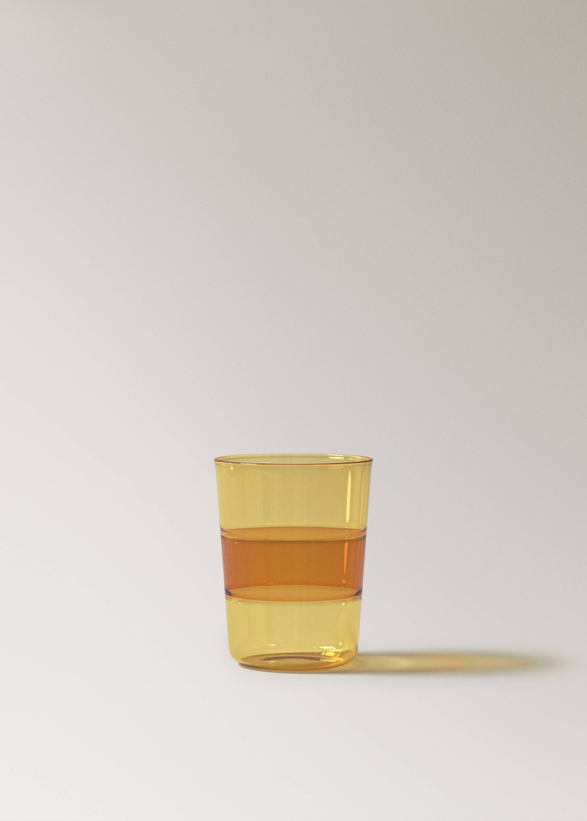 Two-tone borosilicate glass - Article without model