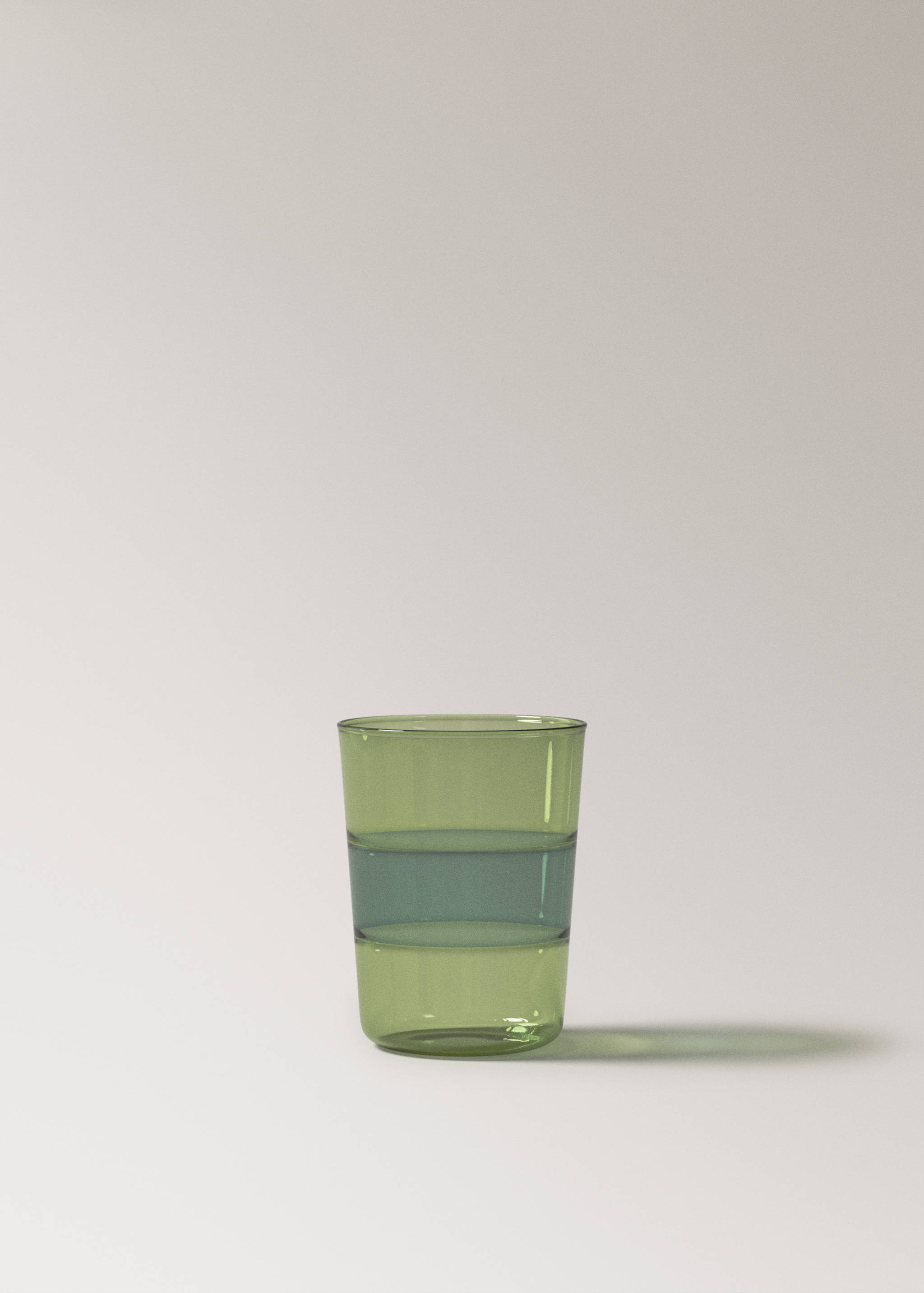 Two-tone borosilicate glass - Article without model