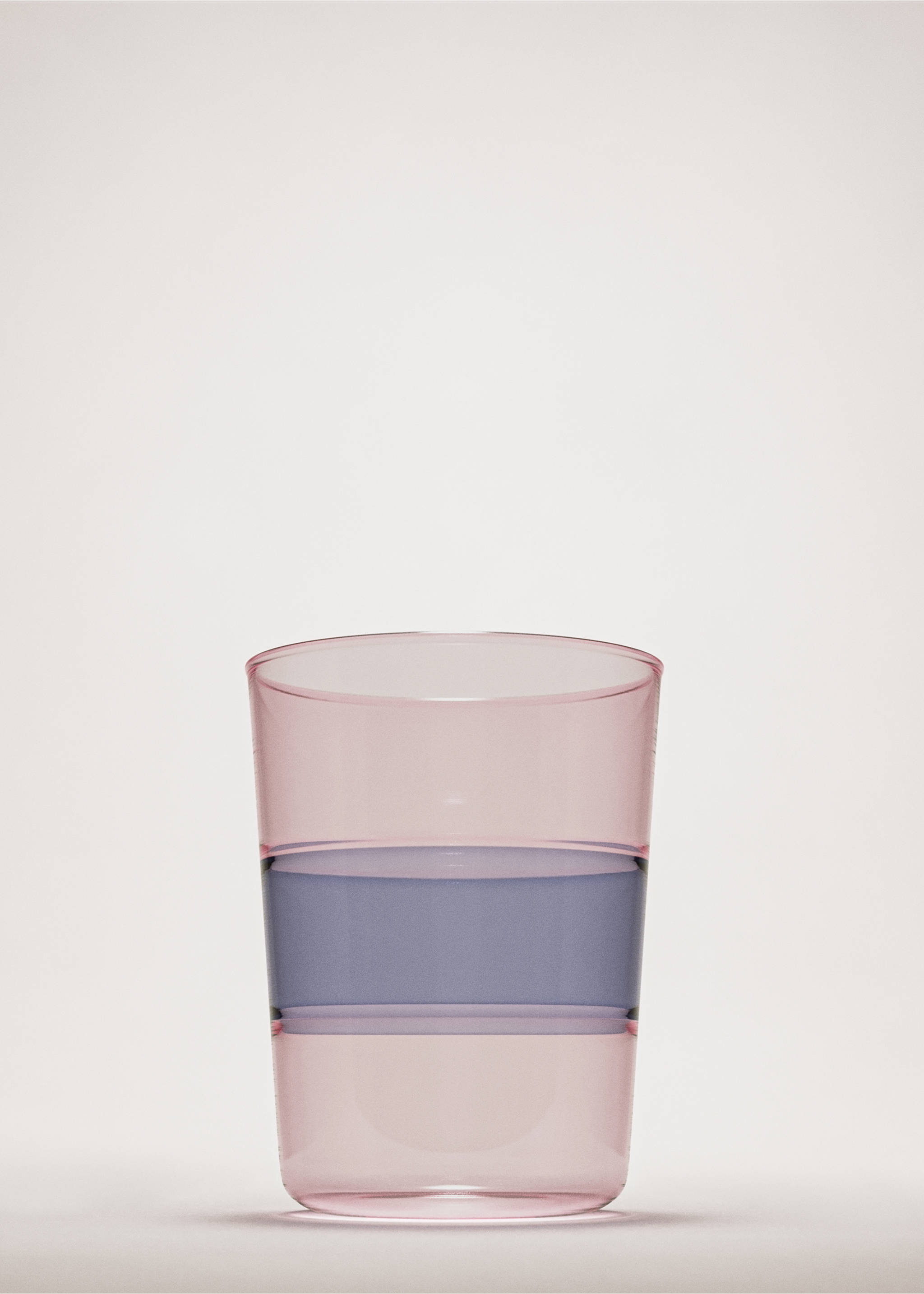 Zweifarbiges Borosilikat-Glas - Allgemeine Ansicht, Rosa. Ref: 27092905-00.