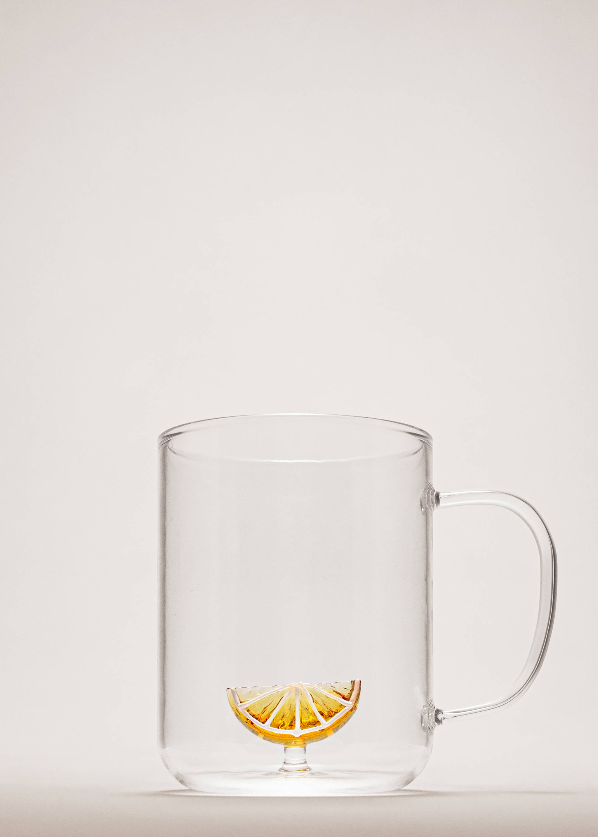 Borosilicate fruit tea cup - General plane