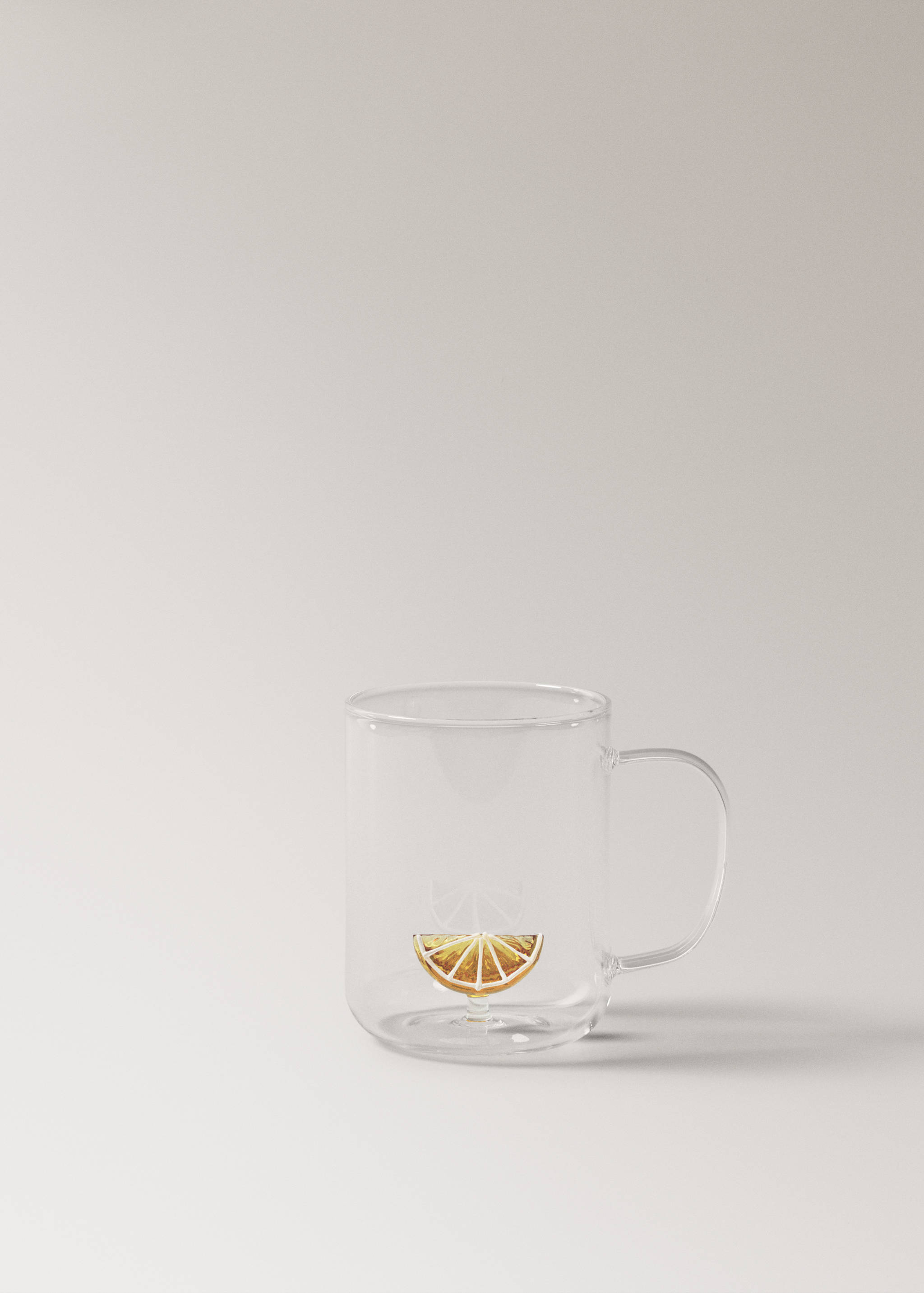 Borosilicate fruit tea cup - Article without model
