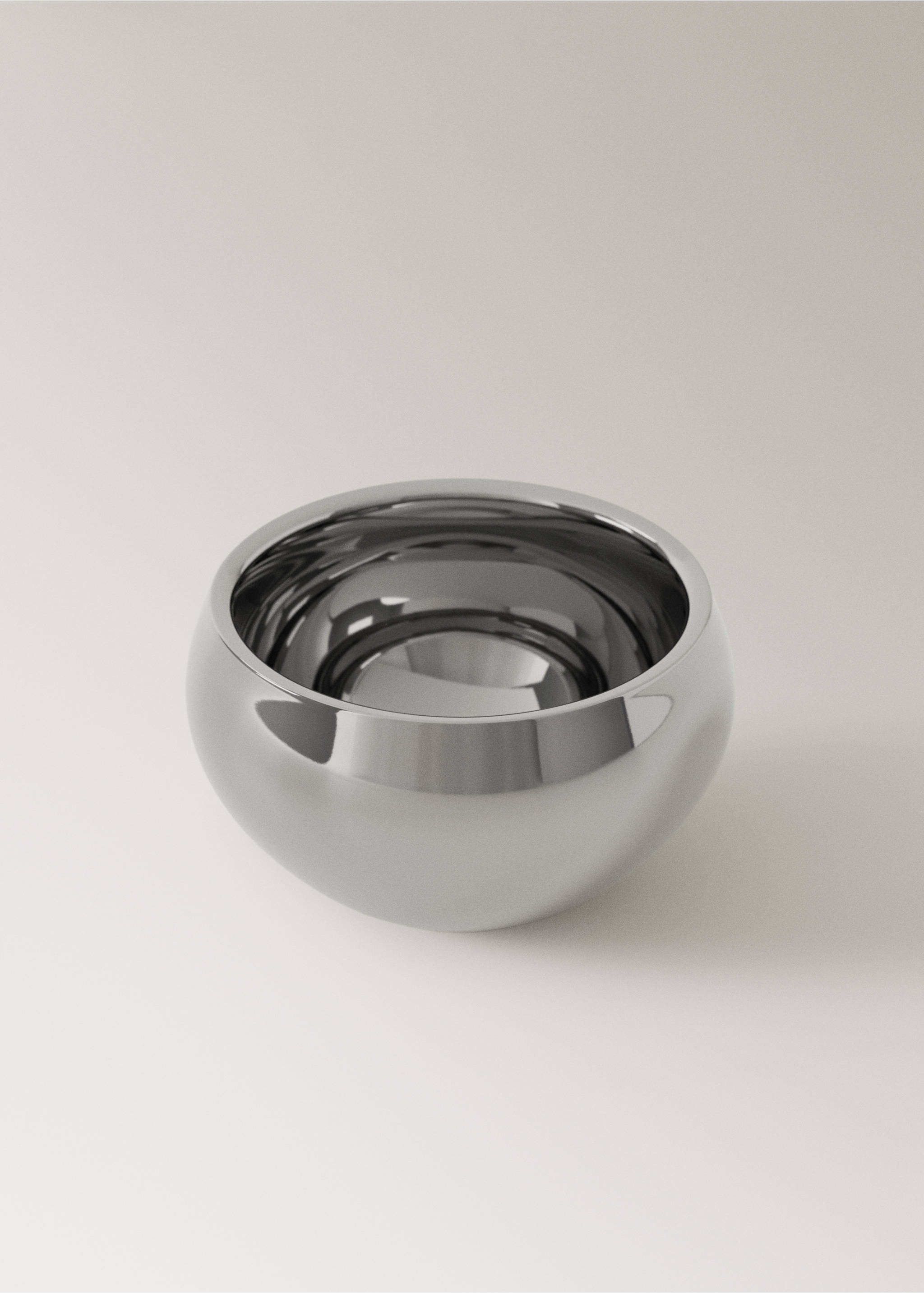 Small stainless steel bowl - Details of the article 2, Silver. Ref: 27092910-00.