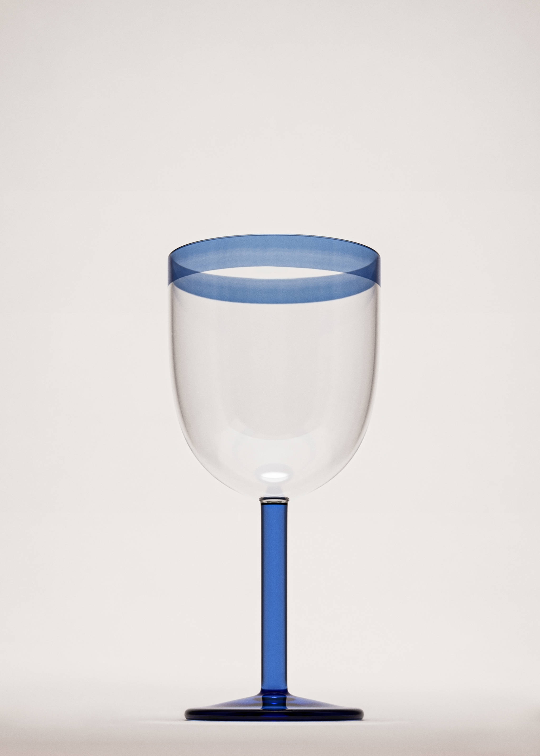 Coloured stripe borosilicate cup - General plane