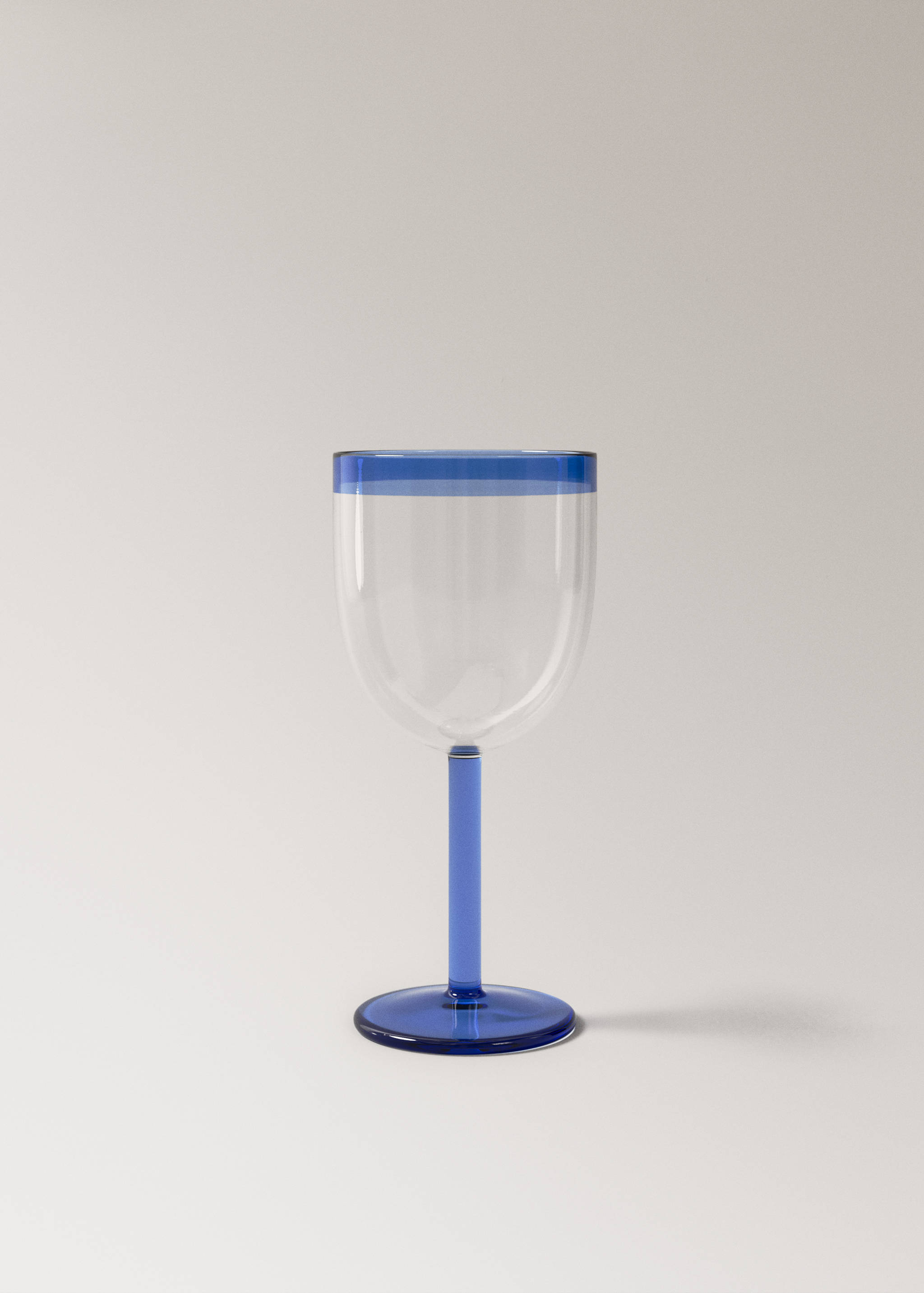 Coloured stripe borosilicate cup - Article without model