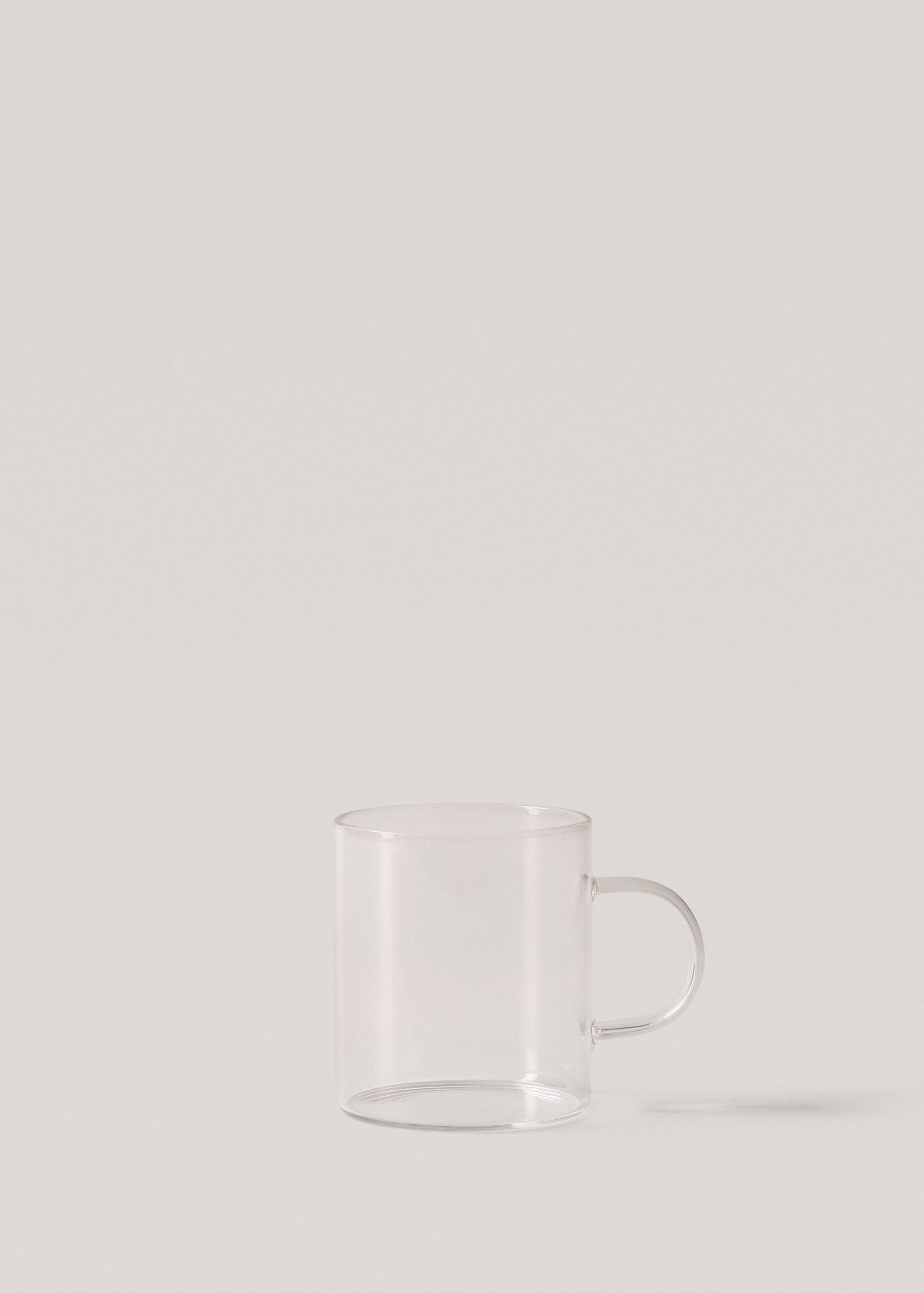 Borosilicate cappuccino mug with handle - Article without model