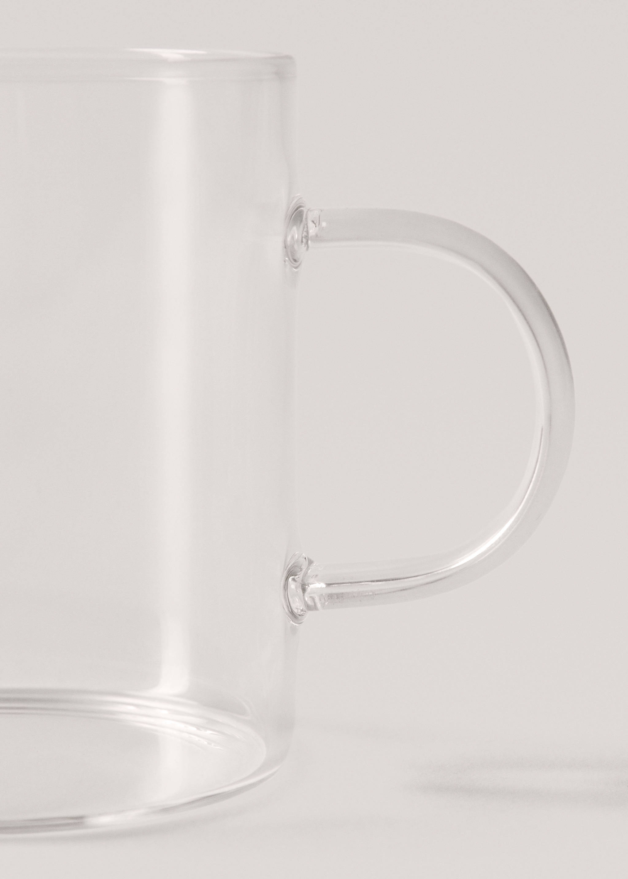 Borosilicate cappuccino mug with handle - Details of the article 2