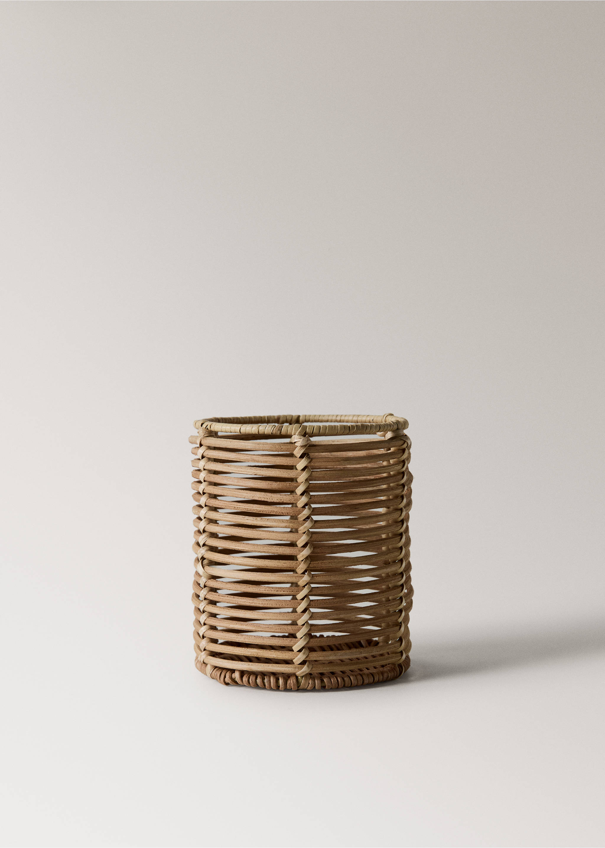 Rattan Cutlery Holder - Article without model, Brown. Ref: 27092917-00.