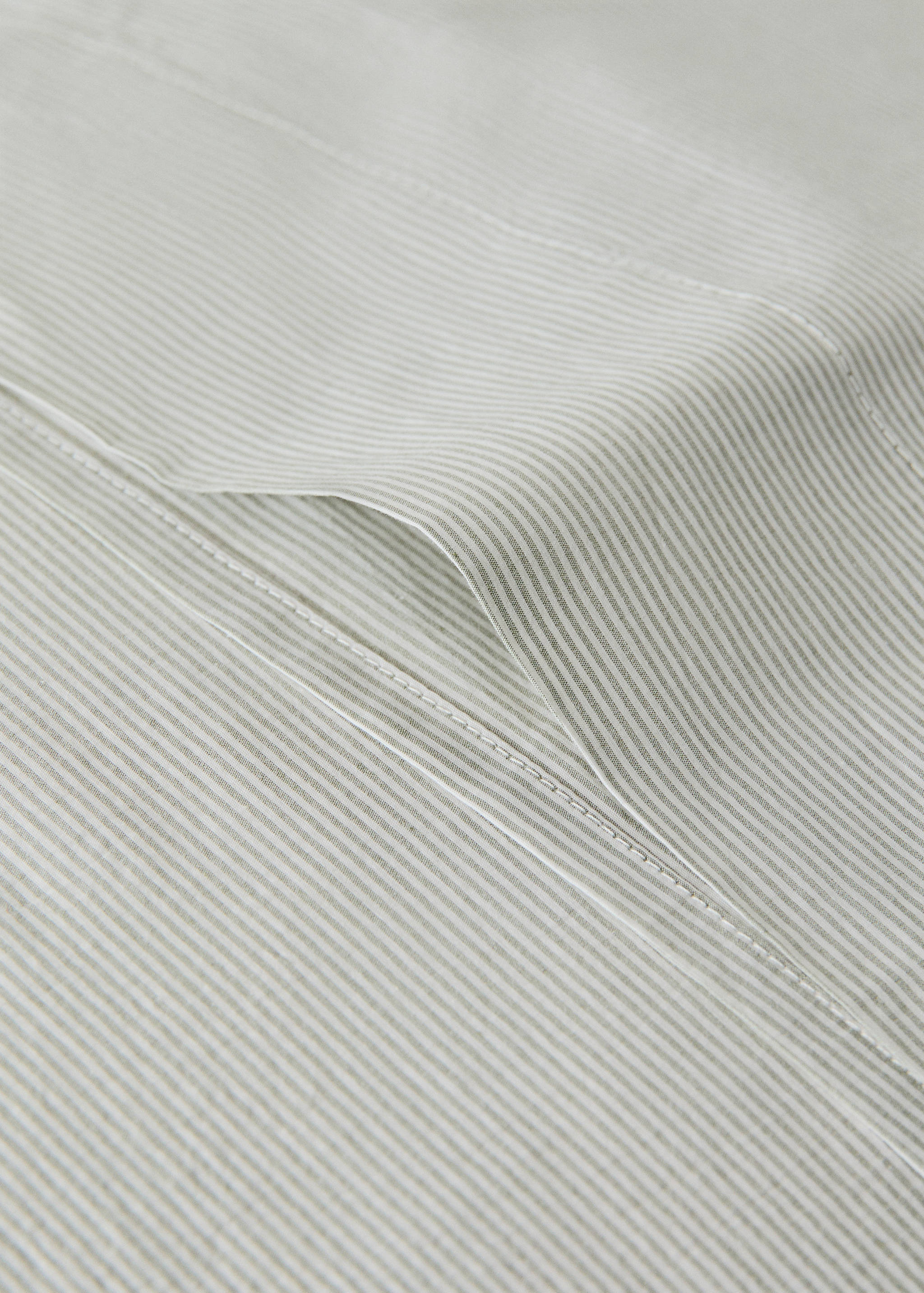 Cotton yarn-dyed pillow cover 45x110 cm - Details of the article 1