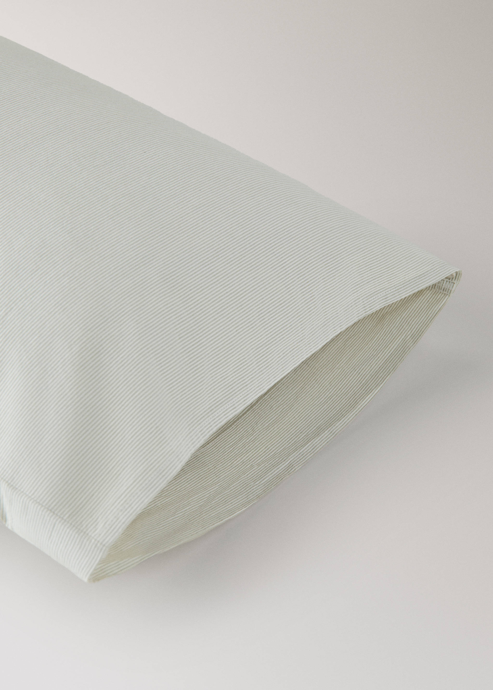 Cotton yarn-dyed pillow cover 45x110 cm - Details of the article 2