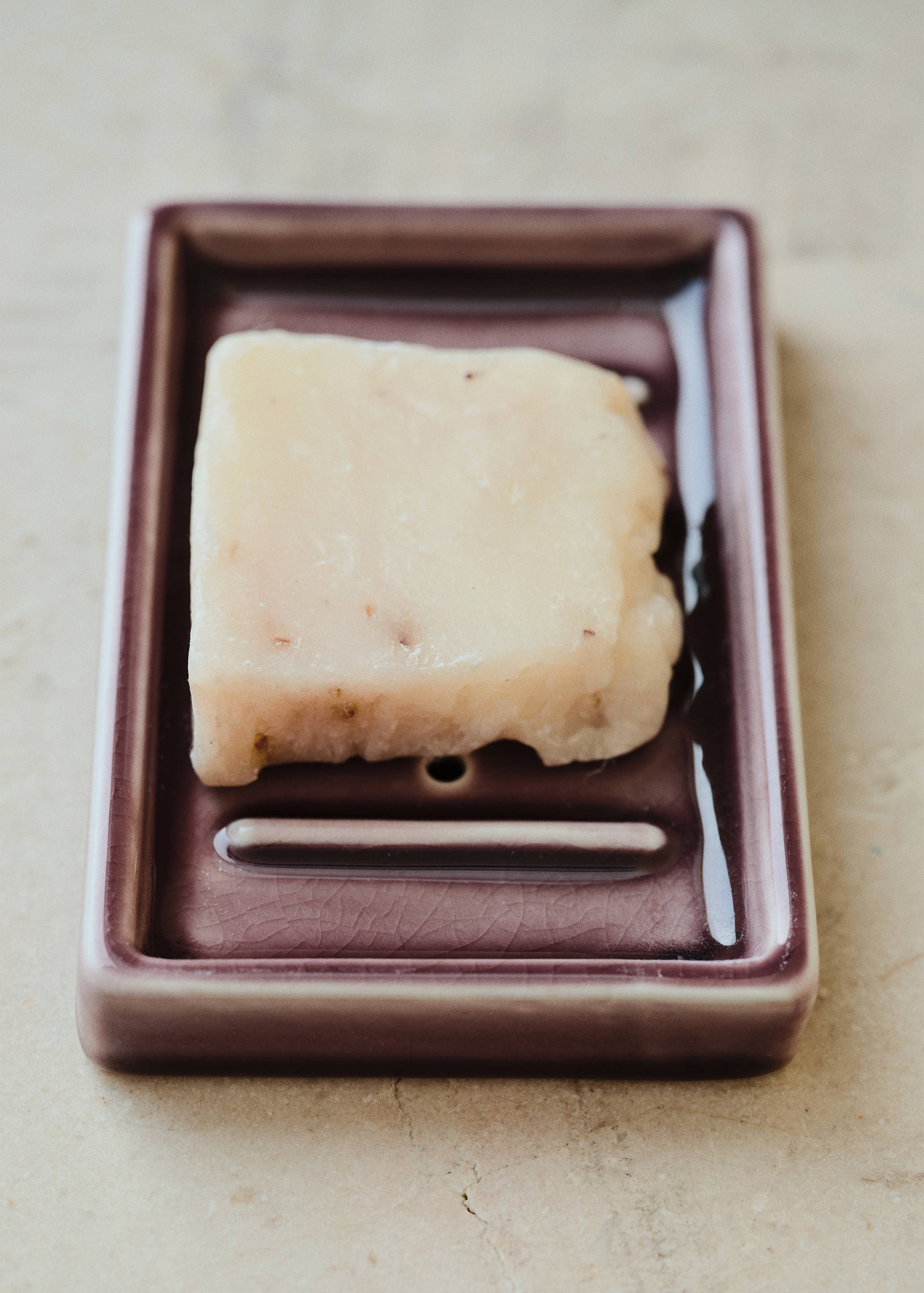 Crackled ceramic soap dish - Details of the article 6