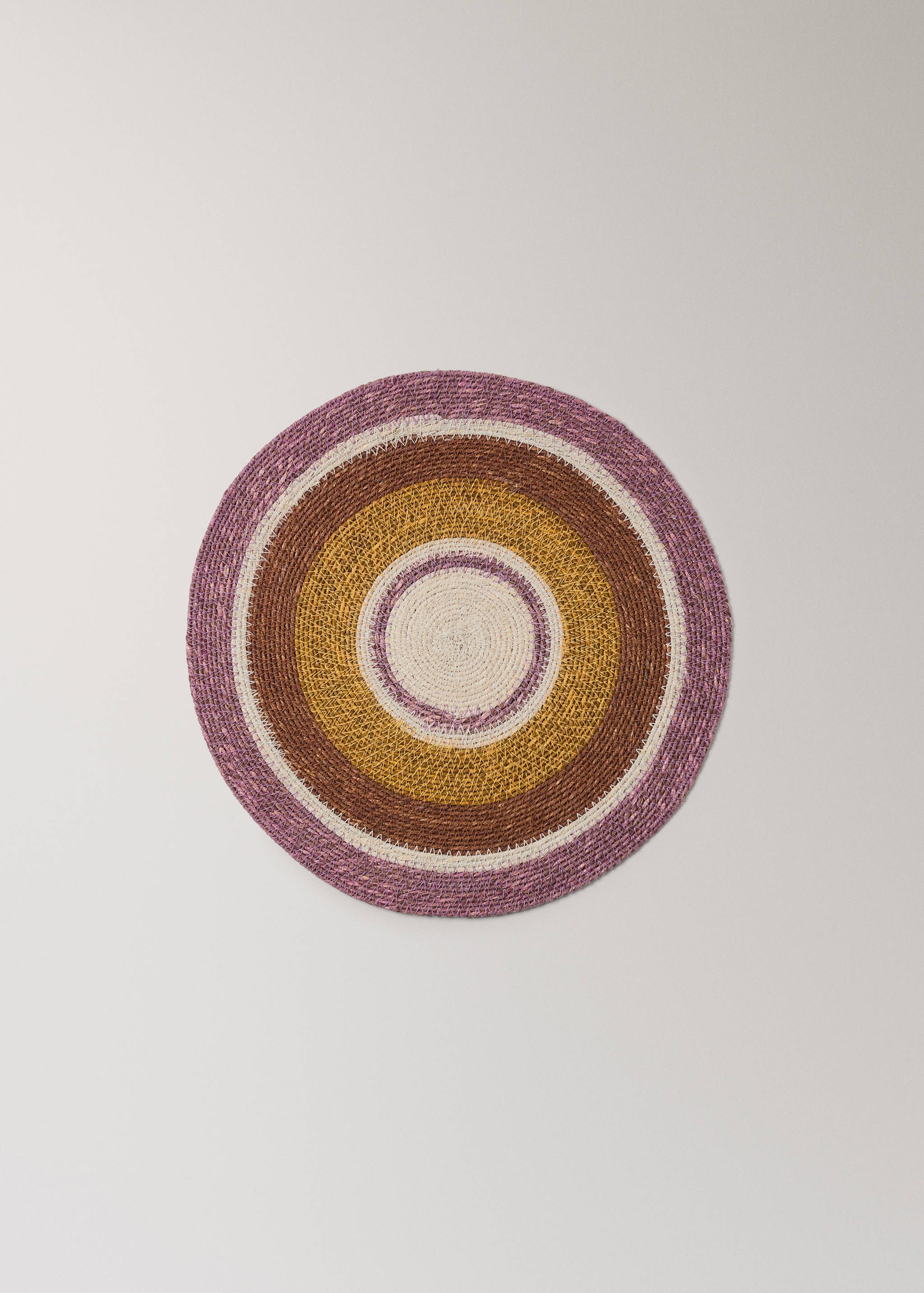 Round seagrass table mat - Article without model