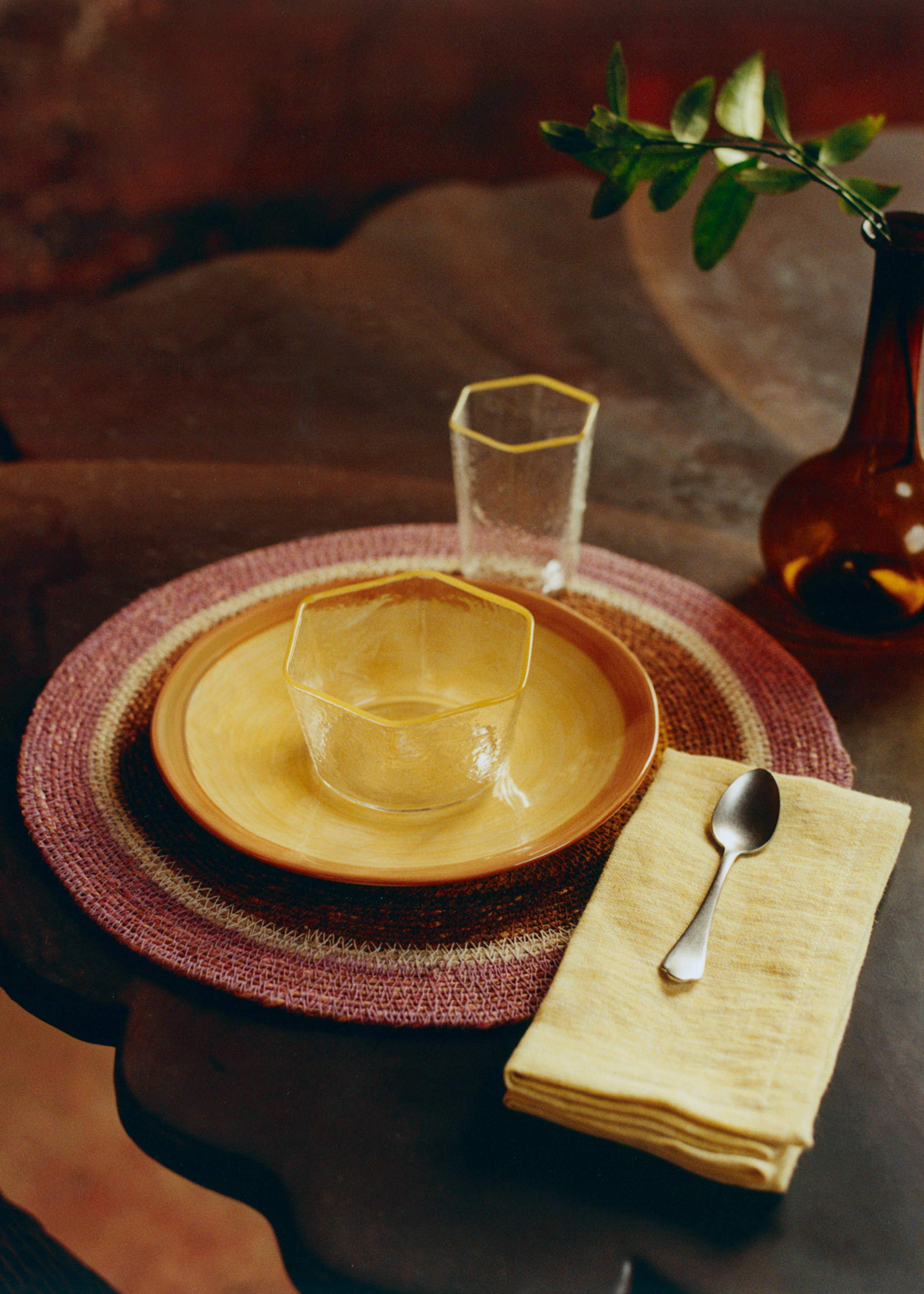 Kulaté prostírání z mořské trávy - Detail zboží 6