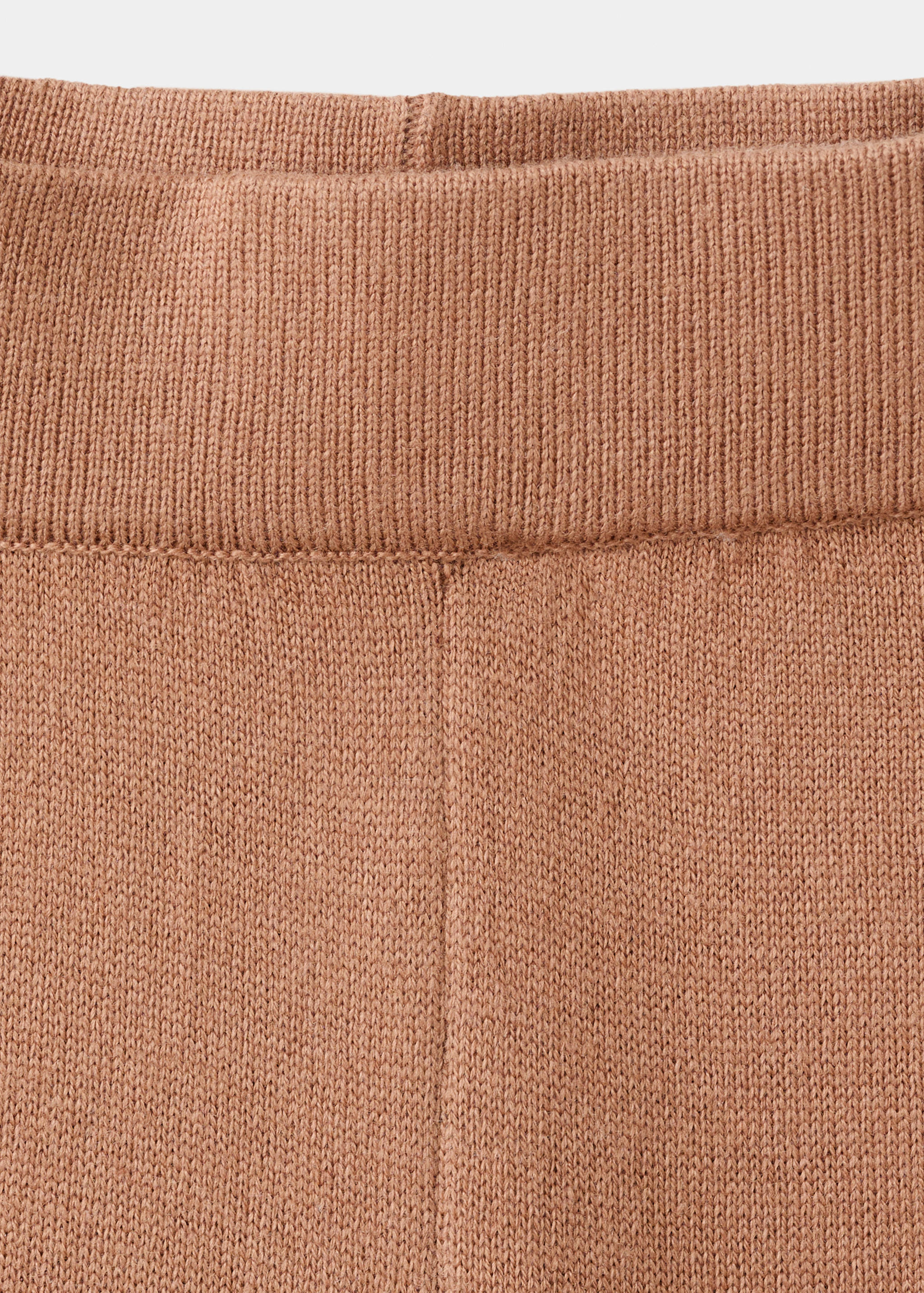 Contrast stripe knit trousers - Details of the article 8