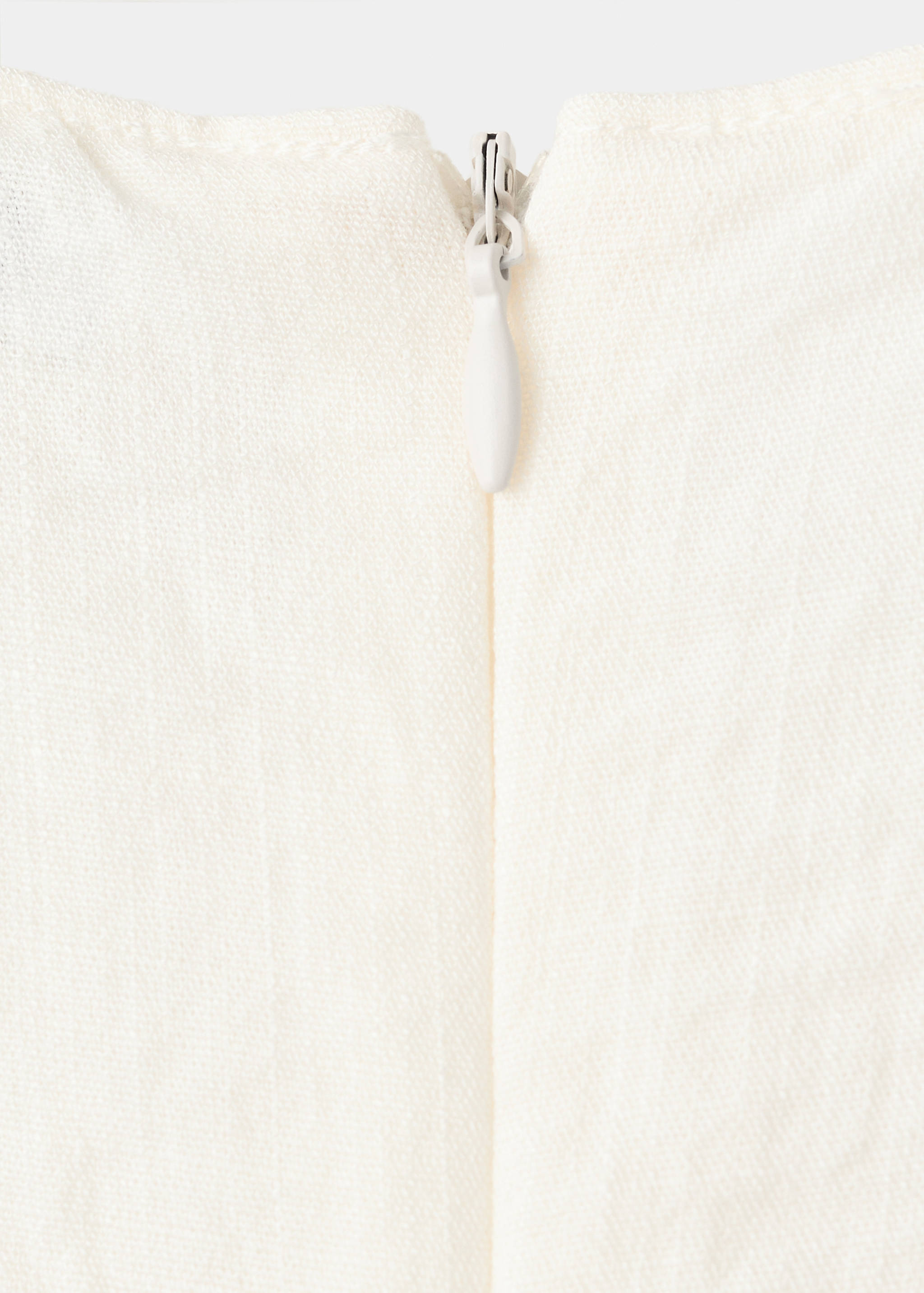 A-line dress with godets - Details of the article 8