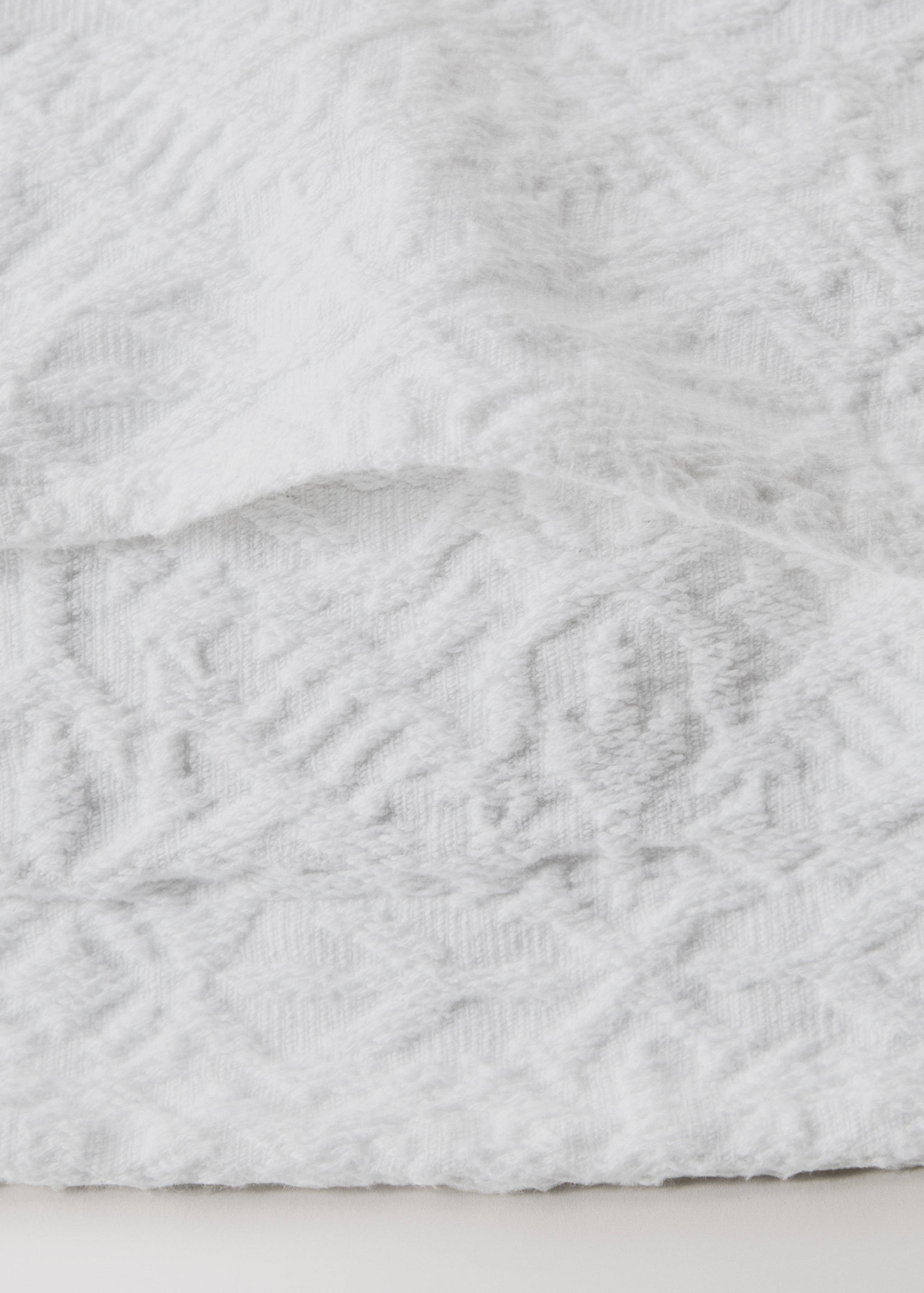 Kissenbezug aus Jacquard-Baumwolle mit Mosaikmuster, 50 x 50 cm - Detail des Artikels 2