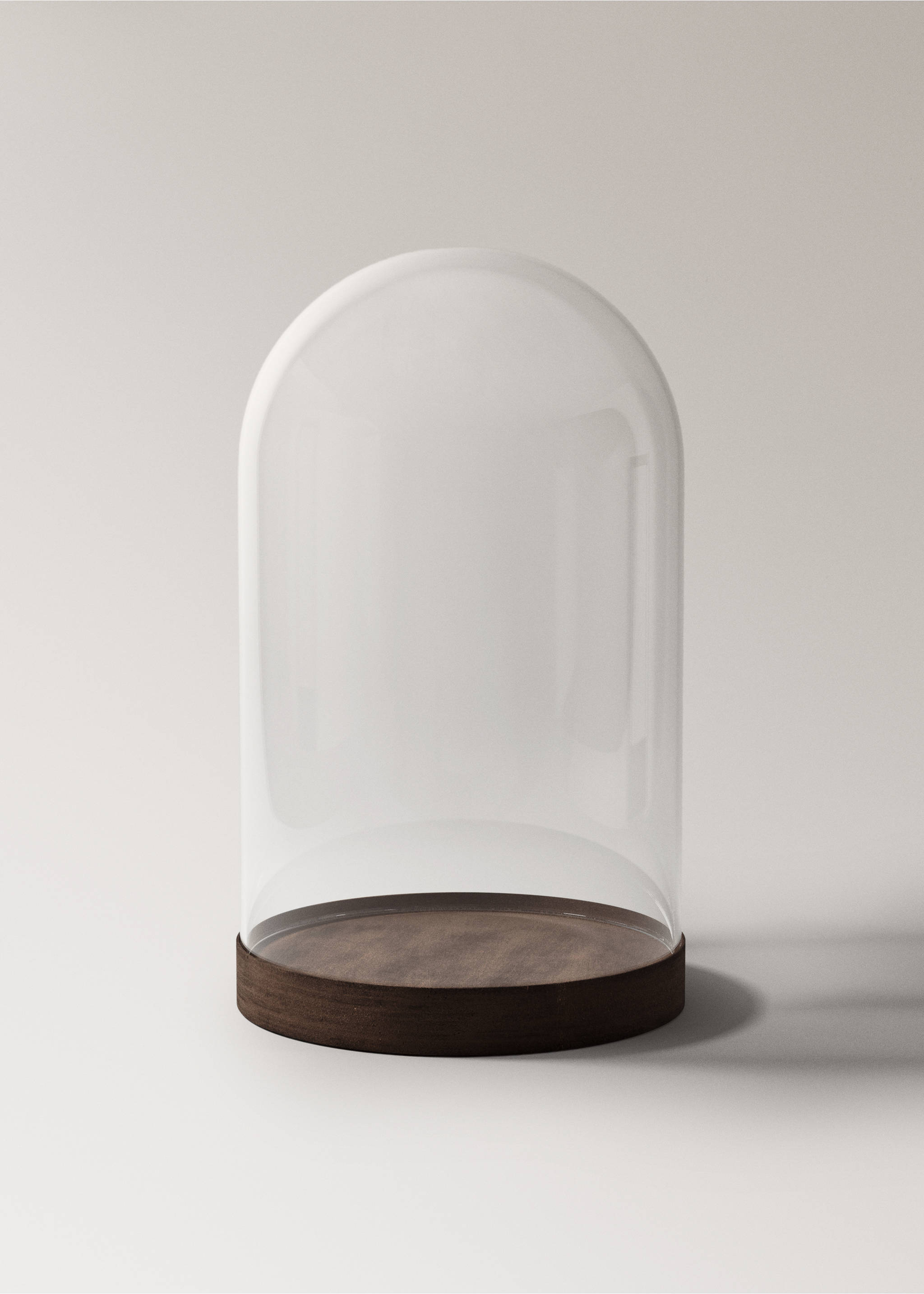 Decorative glass cloche - Article without model, Ice Grey. Ref: 27093306-00.