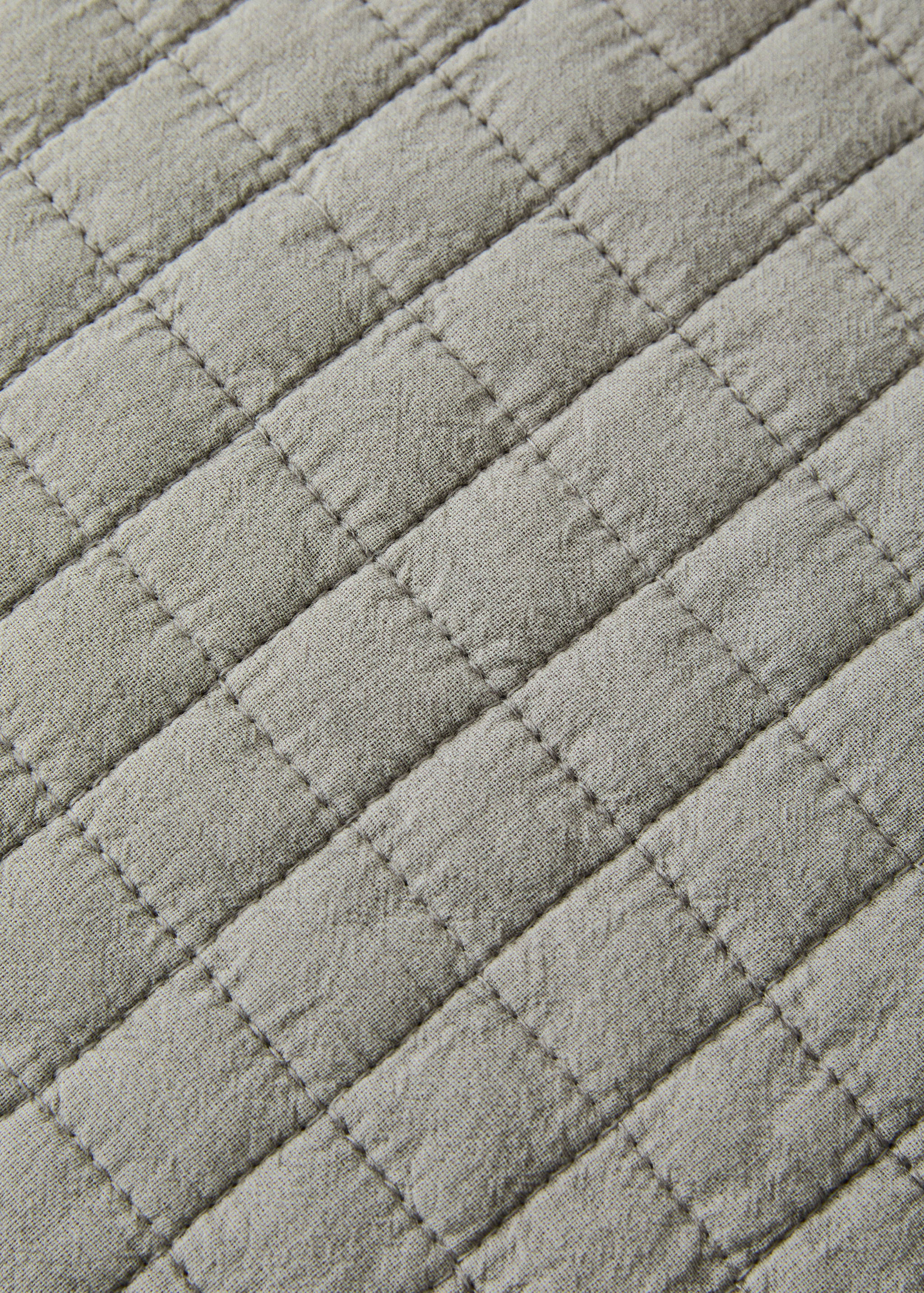 Garment-dyed cotton bed cushion cover 50x50 cm - Details of the article 3