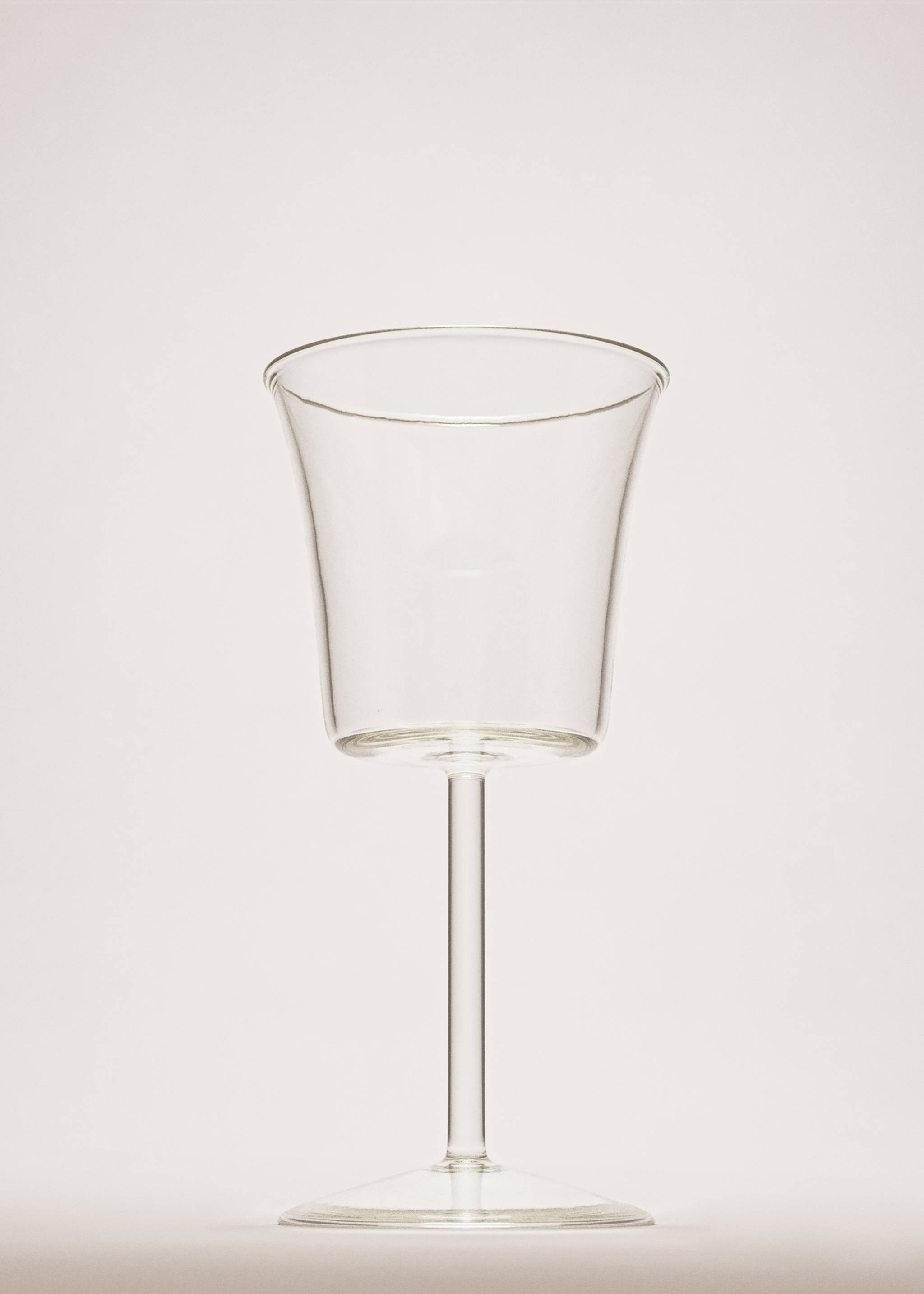 Slätt vinglas i borosilikat - Allmän bild, Isgrå. Ref: 27093310-00.