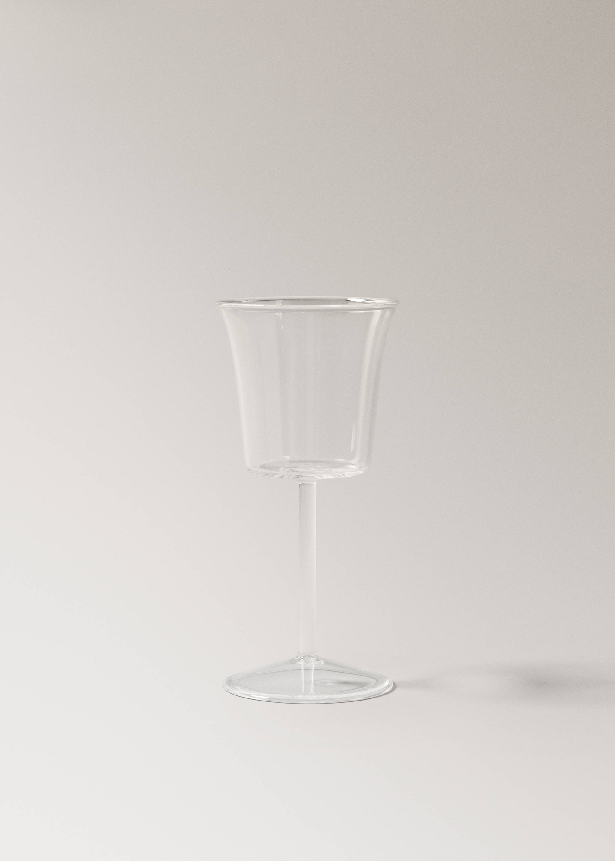 Smooth borosilicate cup - Article without model